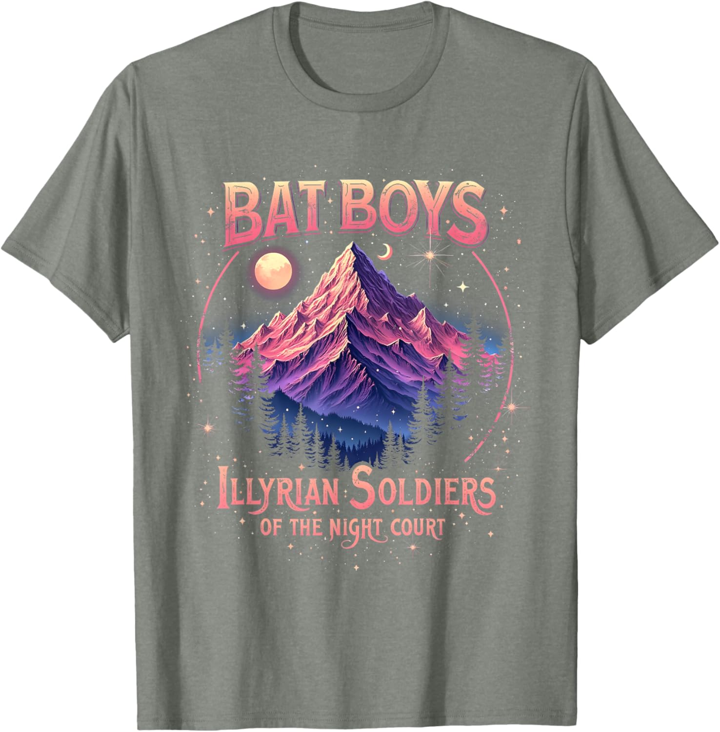 Bat Boys Night Court Bookish T-Shirt for Mountain Nesta Fans - 12