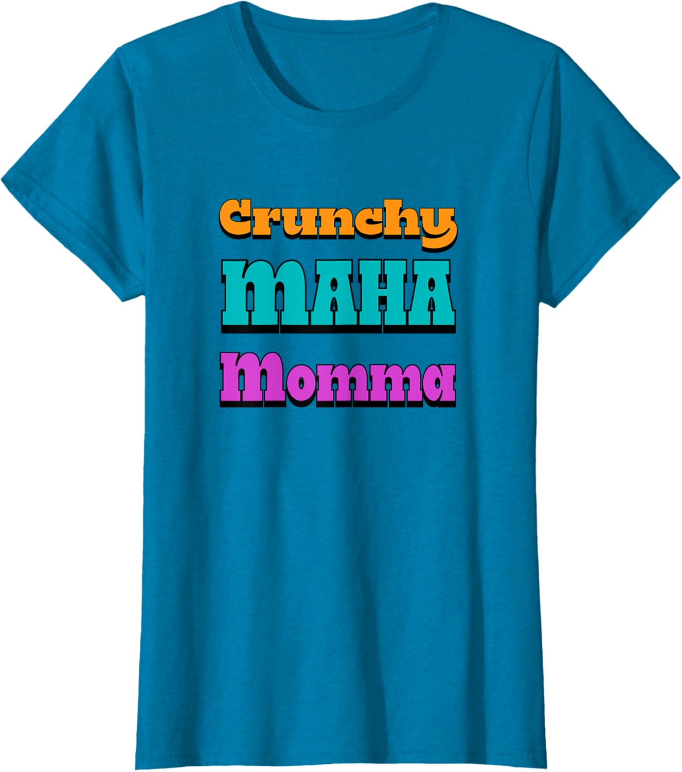 Crunchy MAHA Momma T-Shirt for Cool Moms - Stylish & Comfortable Apparel - 19