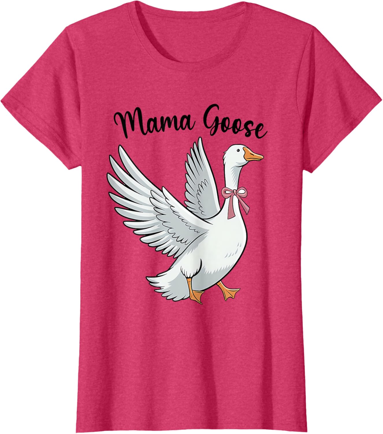 Funny Mama Goose T-Shirt for Moms - Silly Mothers Day Humor Gift - 8
