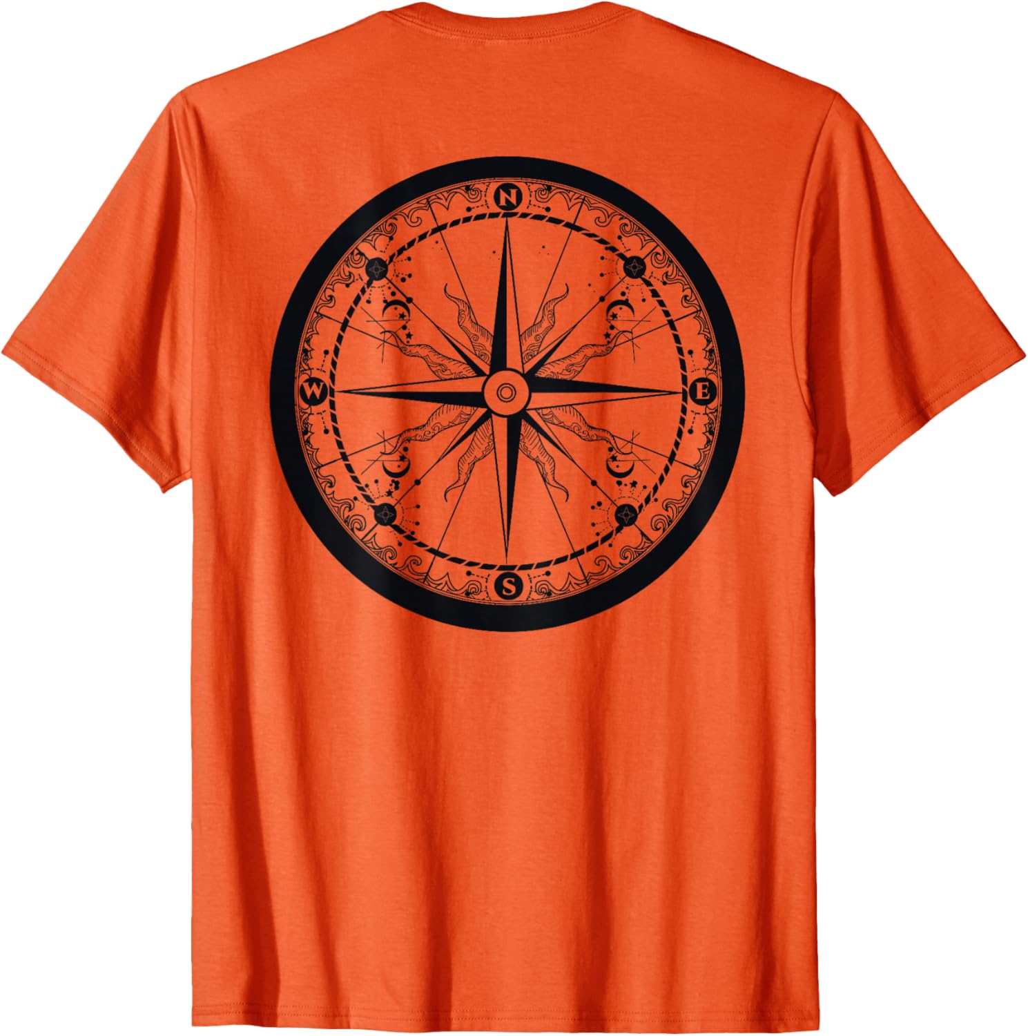 Beautiful Compass Sailing and Hiking Adventure T-Shirt for Travelers - 16
