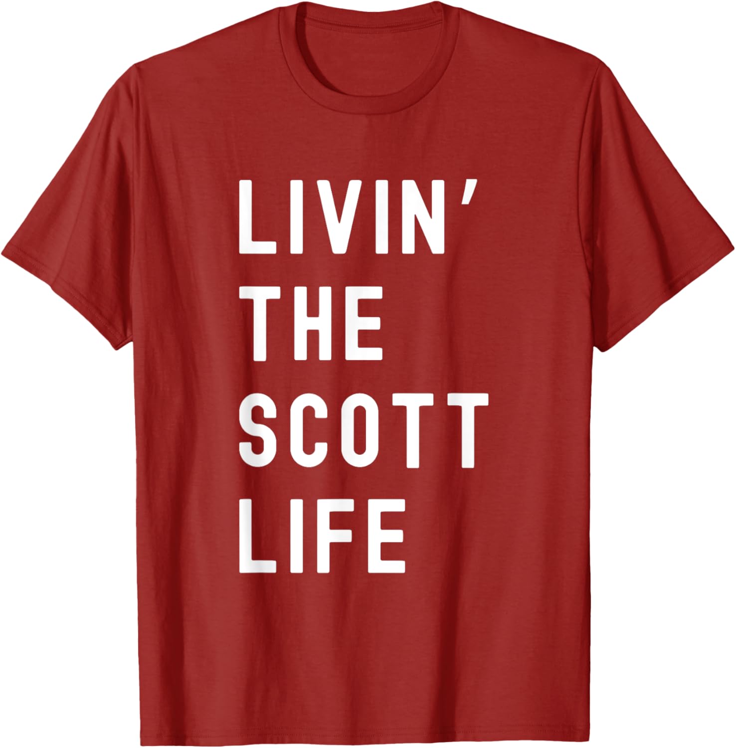 Scott Living The Scott Life Fun T-Shirt for Casual Wear and Gifts - 16