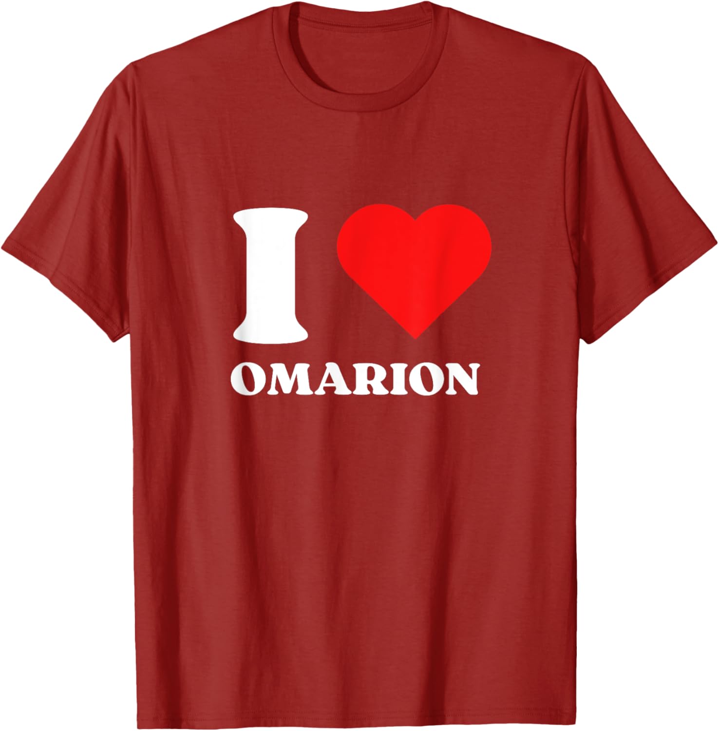 Trendy I Love Omarion Y2K Valentine's Day T-Shirt for Music Lovers - 10