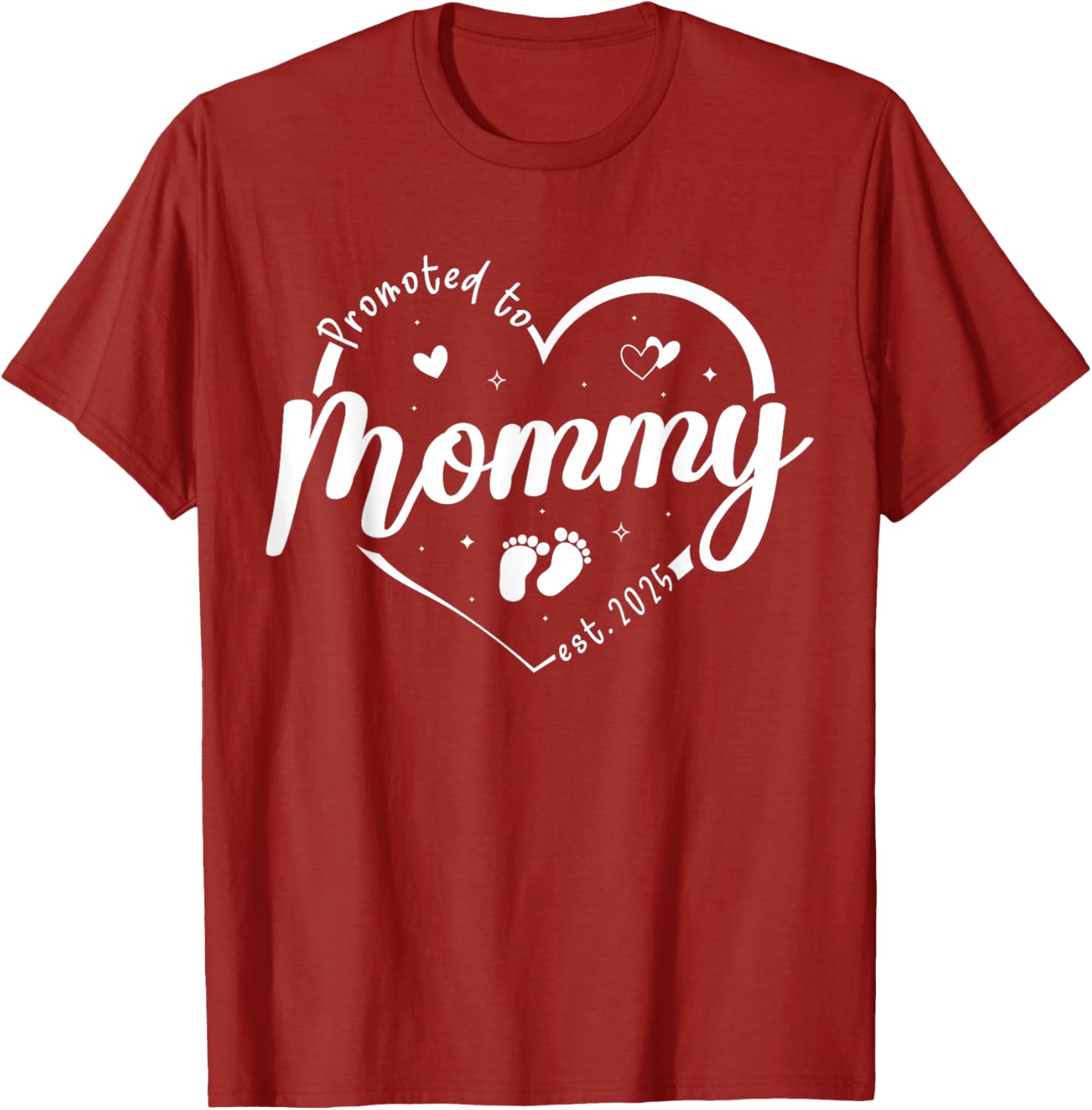 Promoted to Mommy 2025 Soon to Be Mom Mothers Day T-Shirt Gift - 16