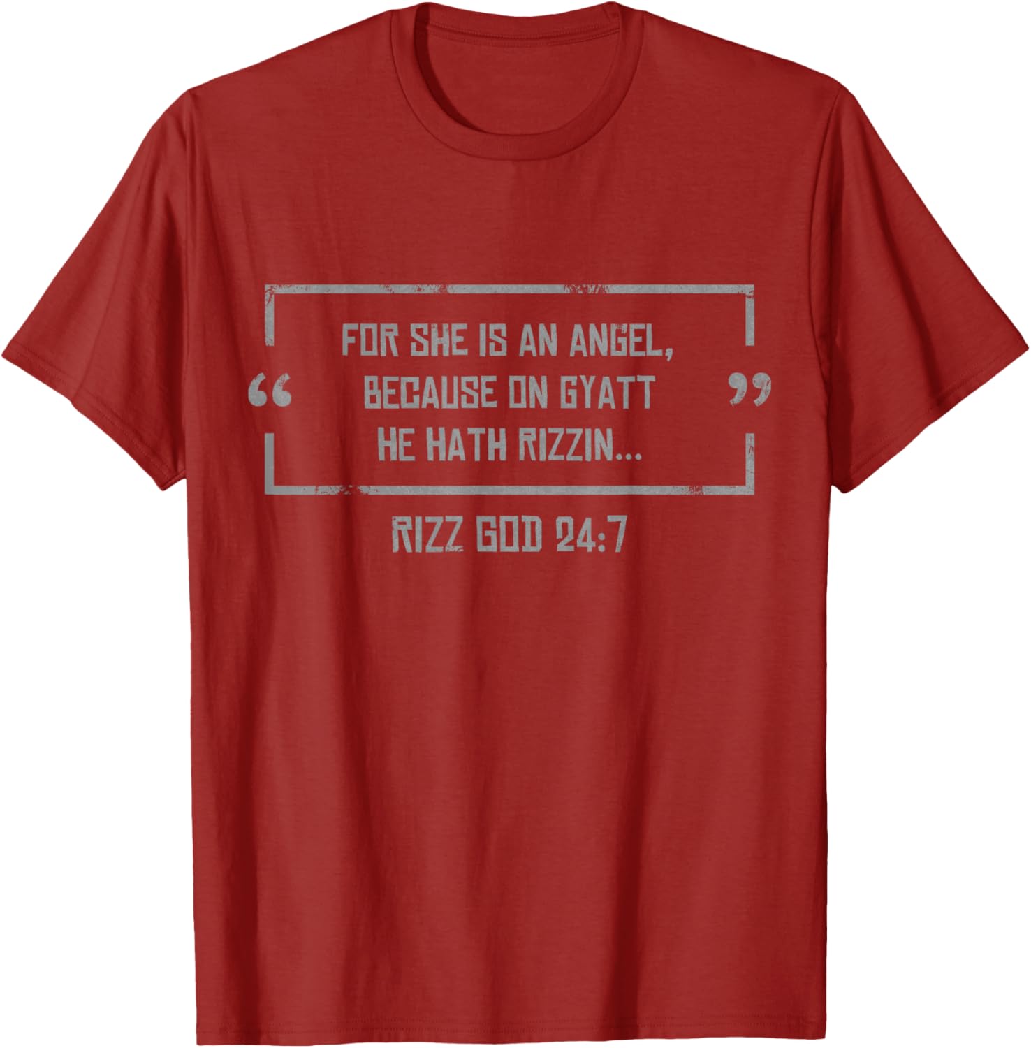 Rizz God T-Shirt - Funny Meme Design for Charisma Lovers - 22