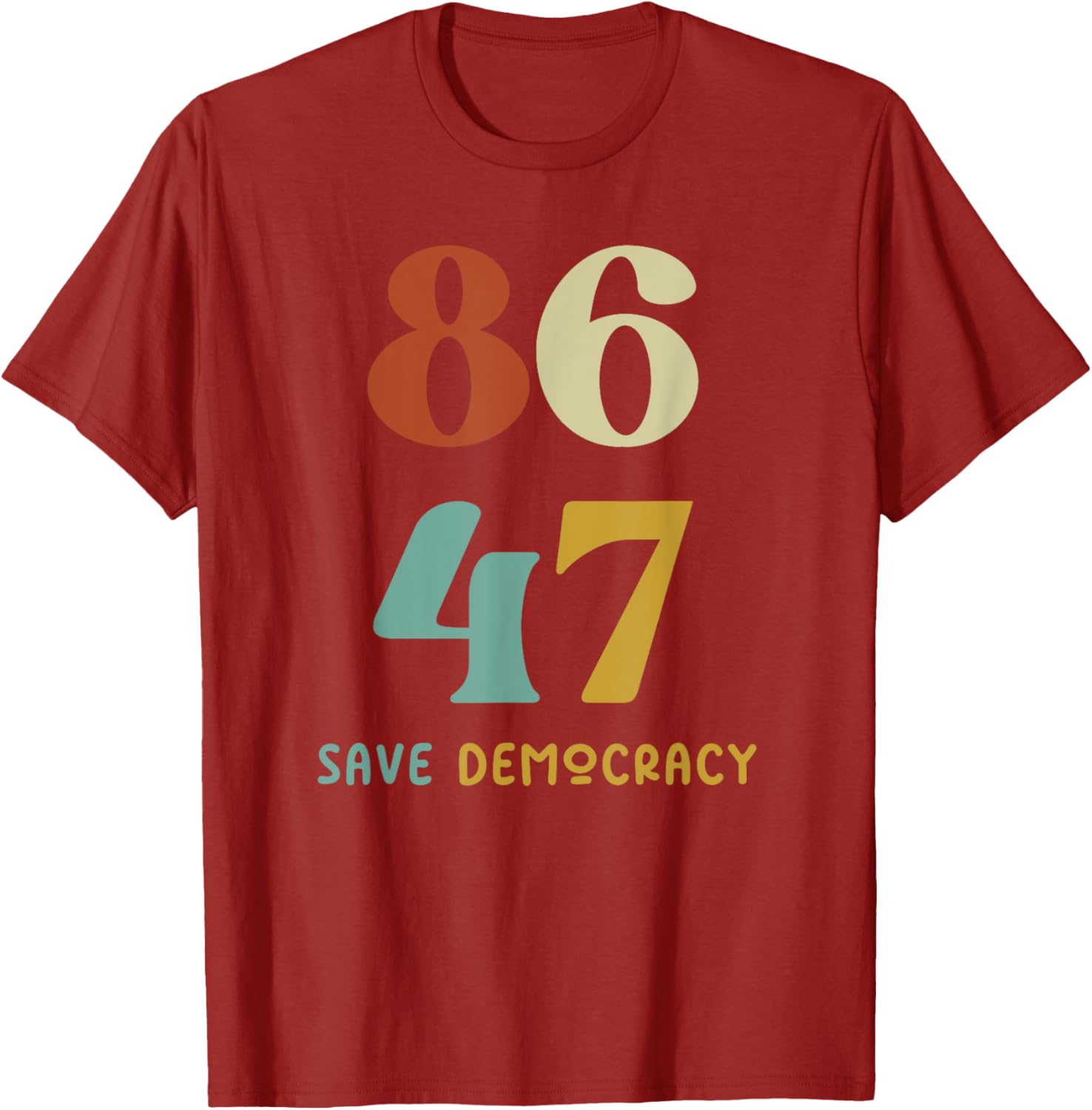 Save Democracy Anti Trump T-Shirt for Political Protest Enthusiasts - 11