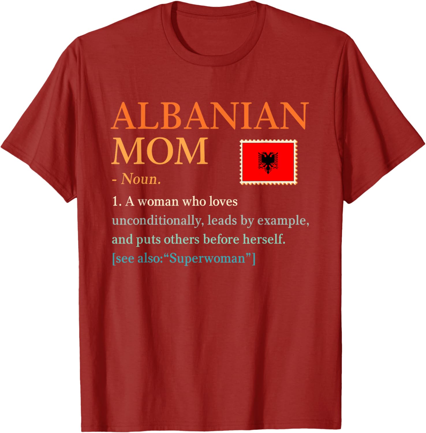 Funny Albanian Mom Pride T-Shirt for Mother's Day Gift - 12
