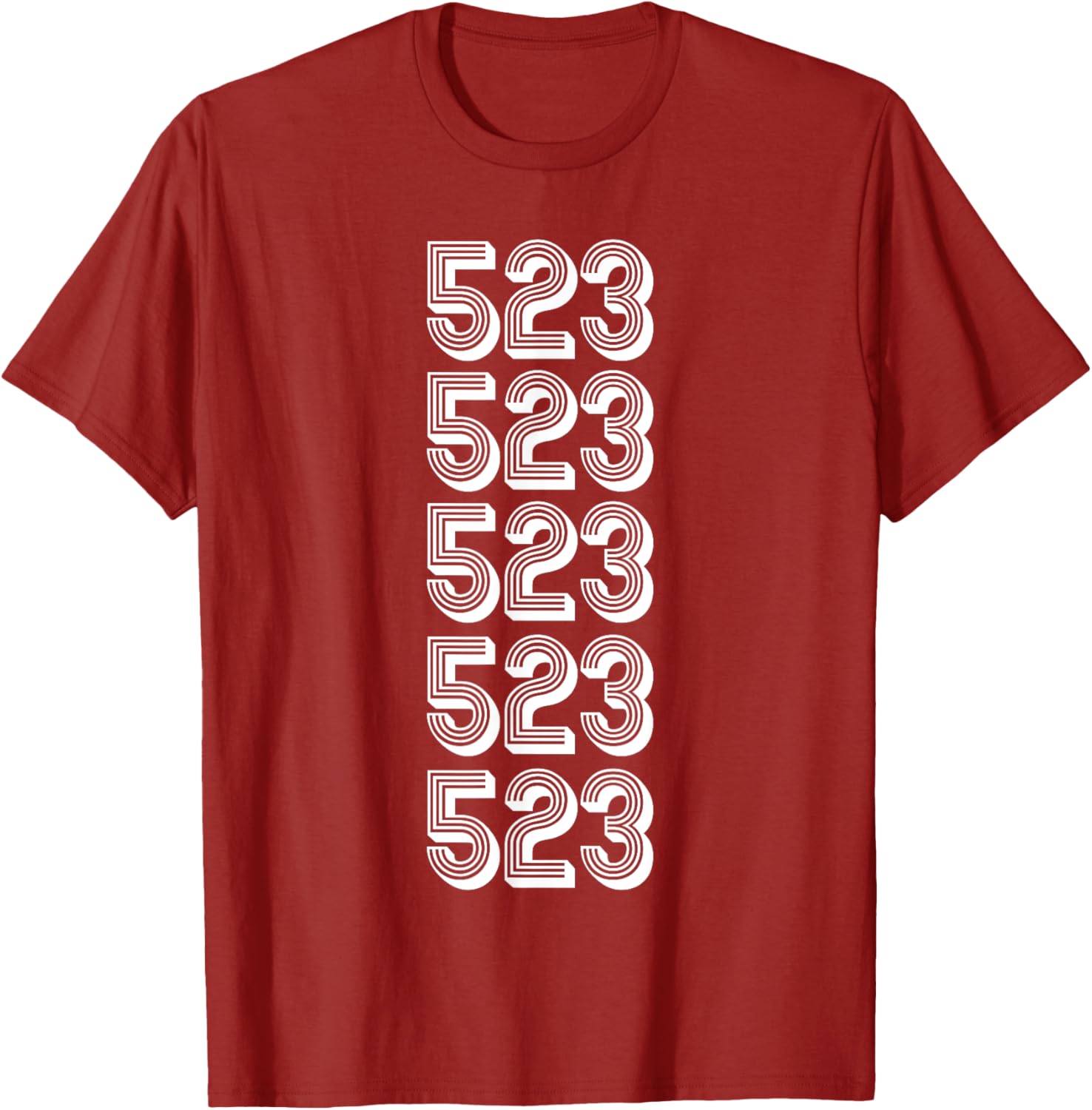 523 Area Code Non Geographic Services T-Shirt - Fun and Stylish Apparel - 27