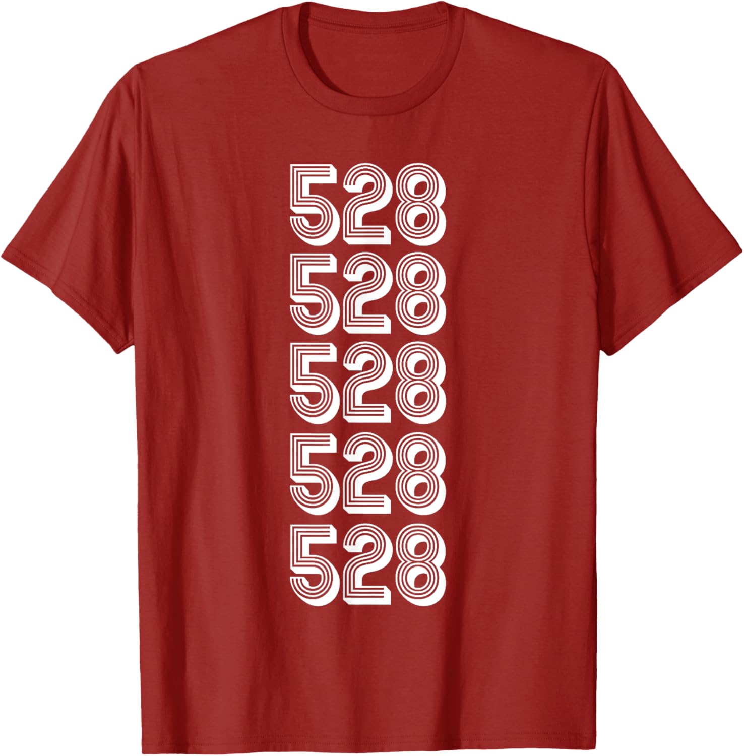 528 Area Code Non Geographic Services T-Shirt for Unique Style - 2