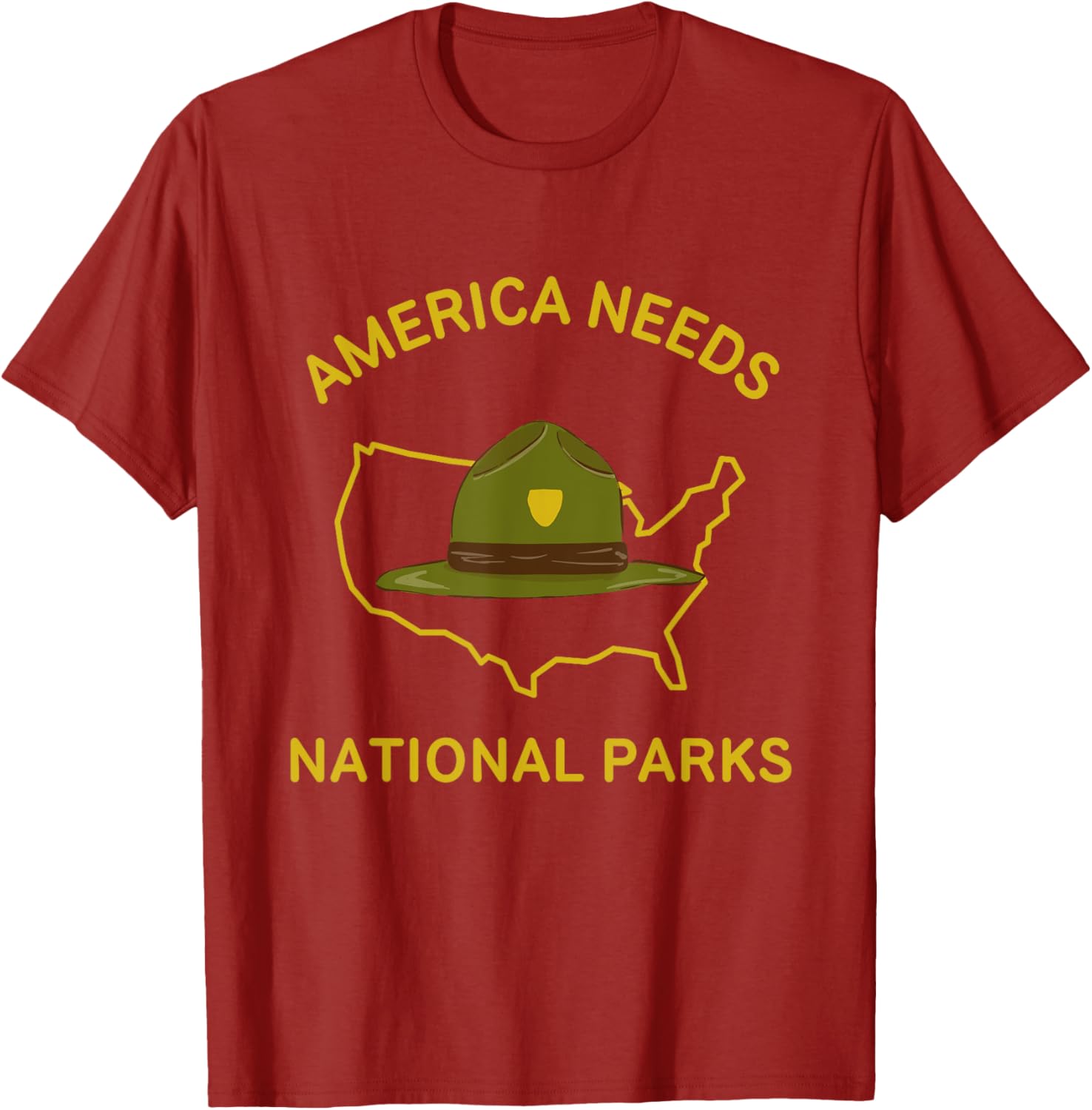 Support Our National Parks T-Shirt - America Needs National Parks Gear - 23