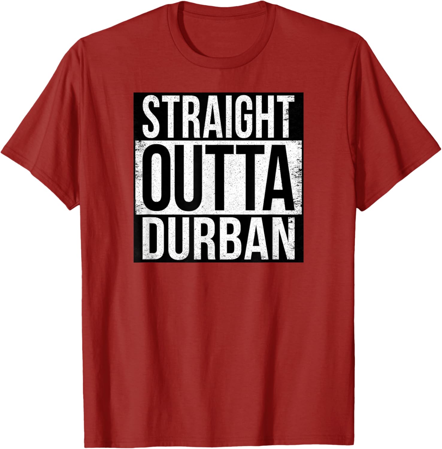 Straight Outta Durban Graphic T-Shirt for Trendy Casual Style - 16