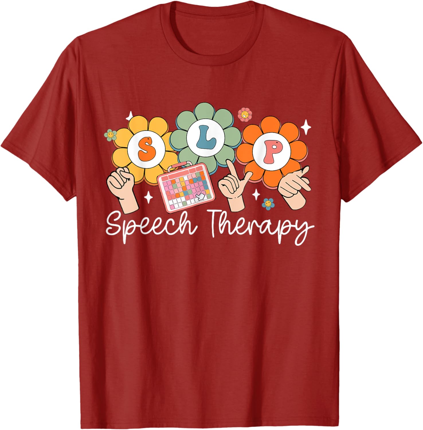 Therapy Speech Language Pathologist SLP T-Shirt for Speech Therapists - 5