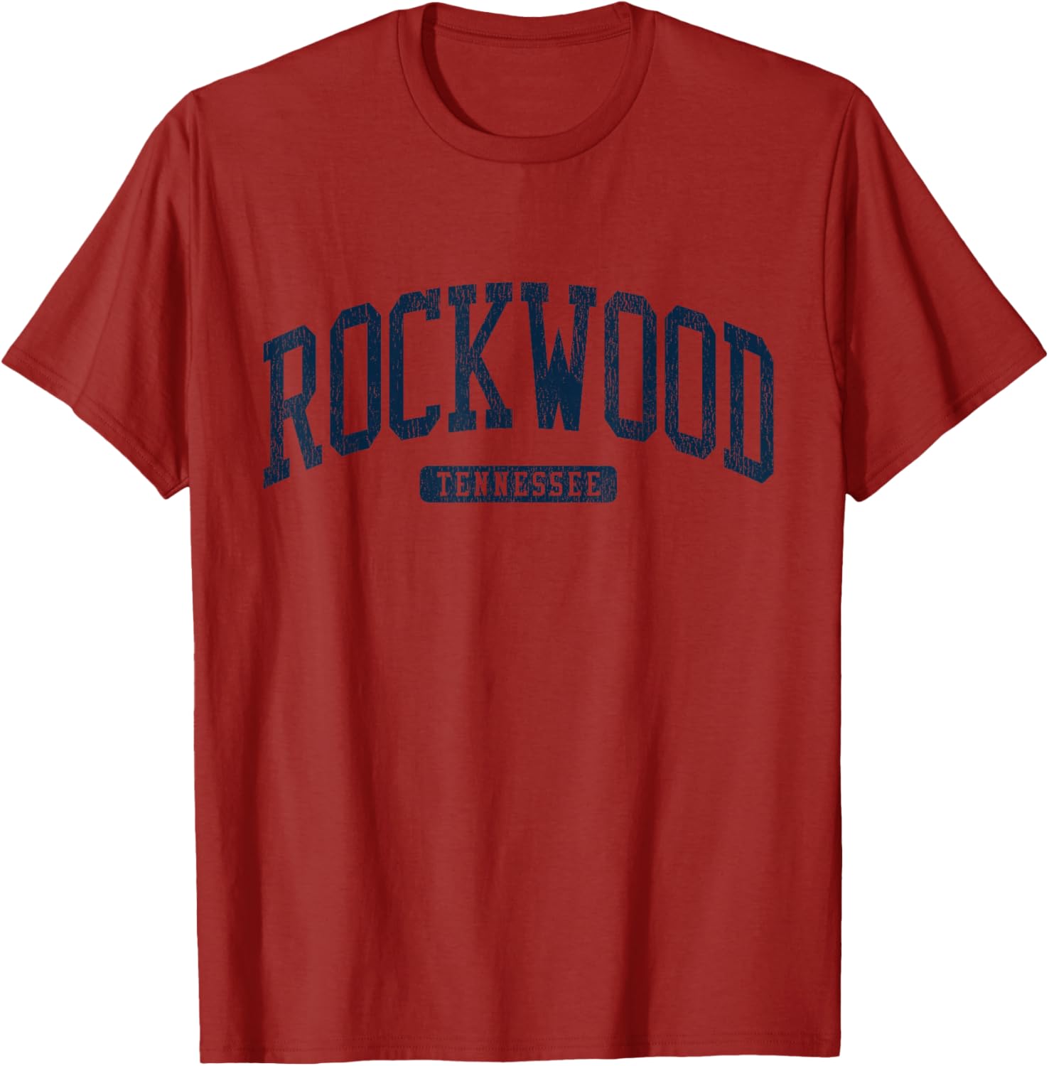 Rockwood Tennessee College University Blue T-Shirt for Casual Style - 5