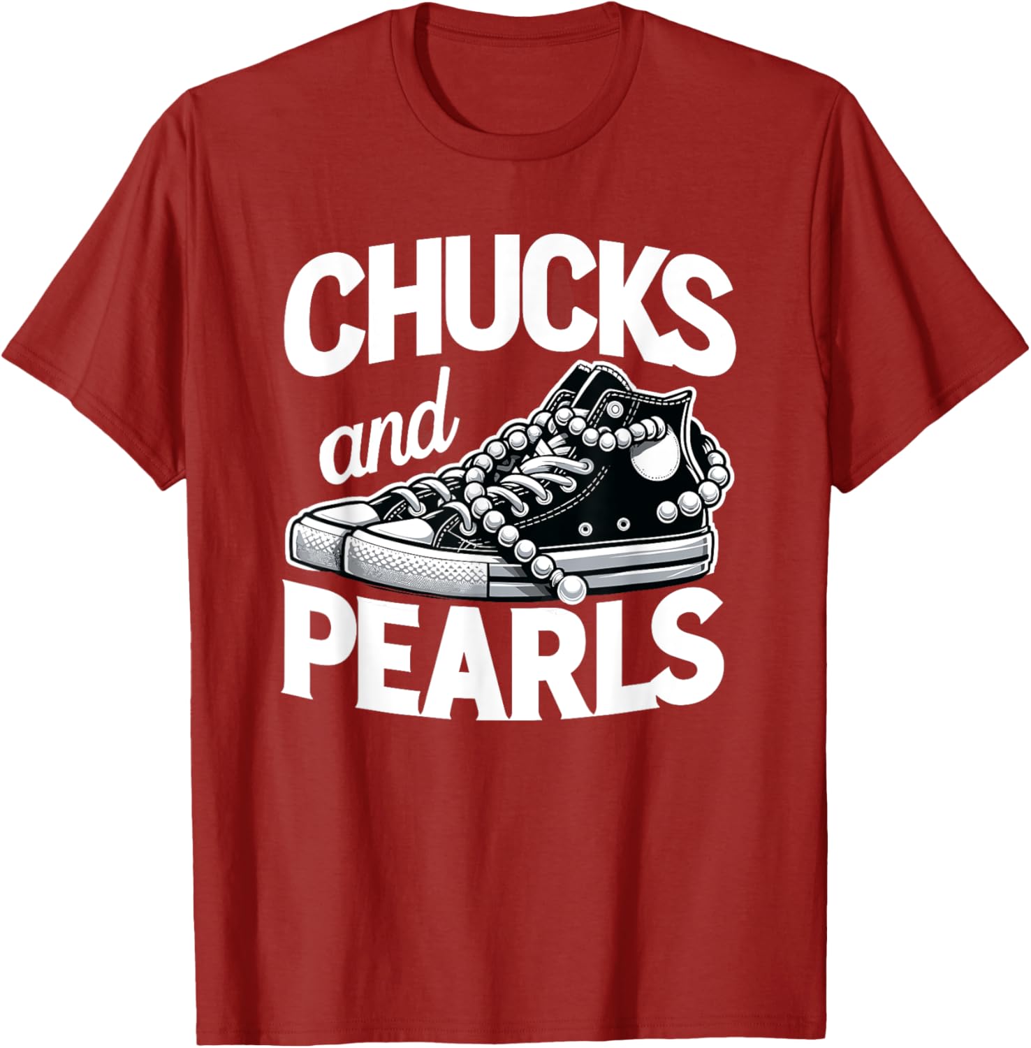 Chucks Cute Women's Pearl T-Shirt for Stylish Comfort and Elegance - 19