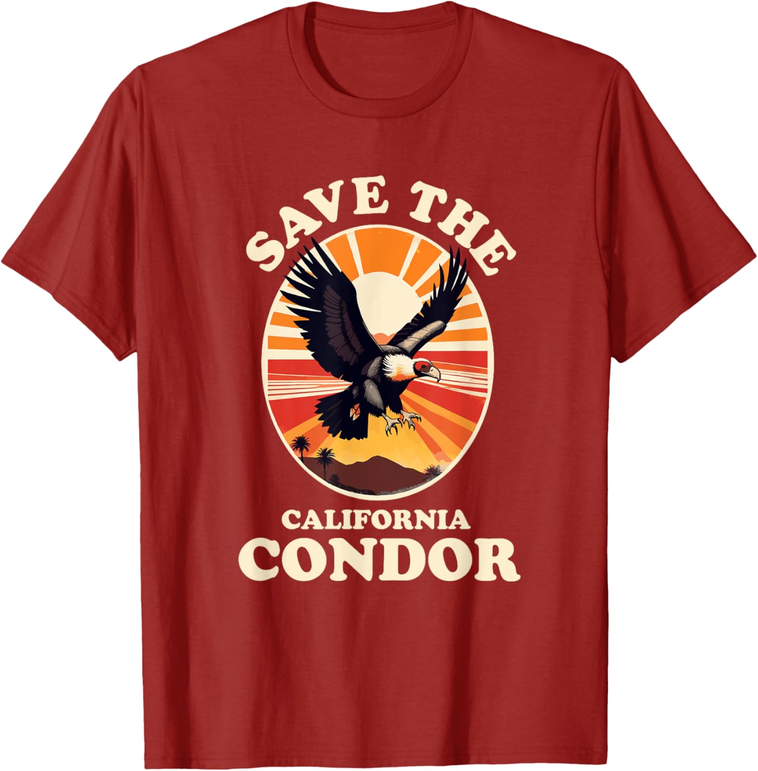 Save the California Condor T-Shirt for Bird Lovers and Nature Enthusiasts - 8