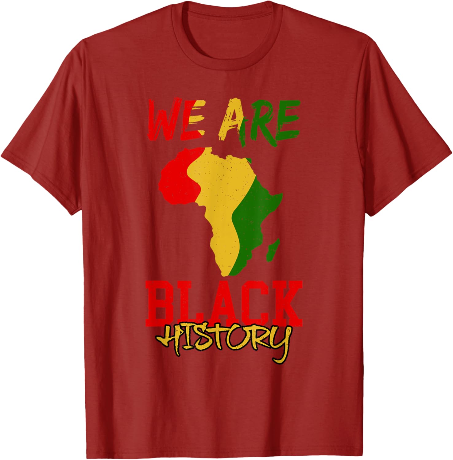 Celebrate Black History Month with African American Map T-Shirt - 7