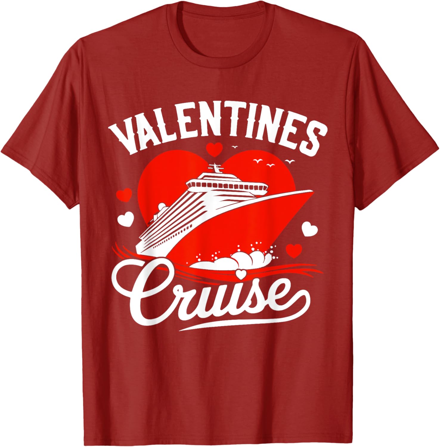 Valentine's Day Cruise Matching Couple T-Shirts for Sweet Vacation Fun - 10