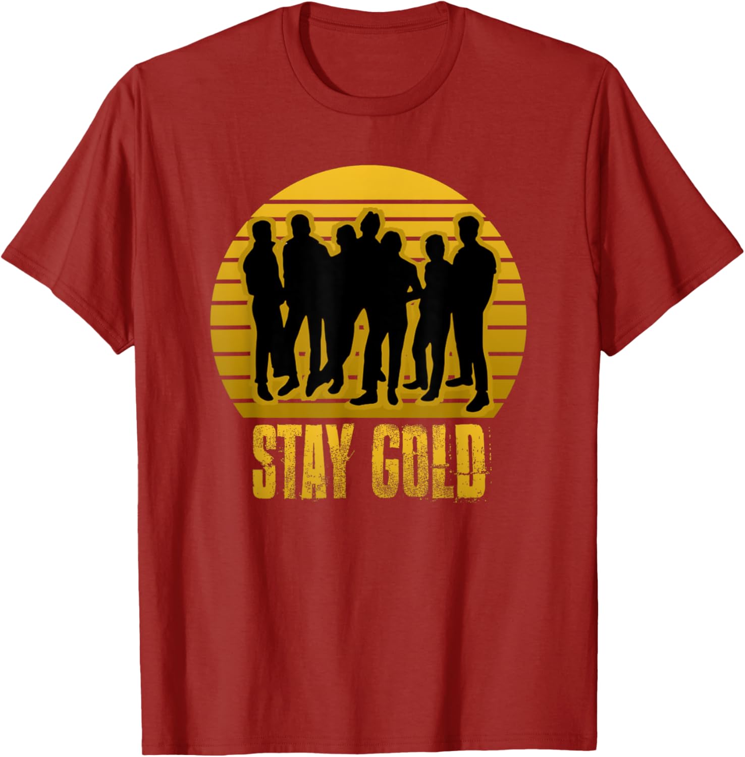 Vintage Retro Stay Gold 1983 Ponyboy T-Shirt for Classic Movie Fans - 28