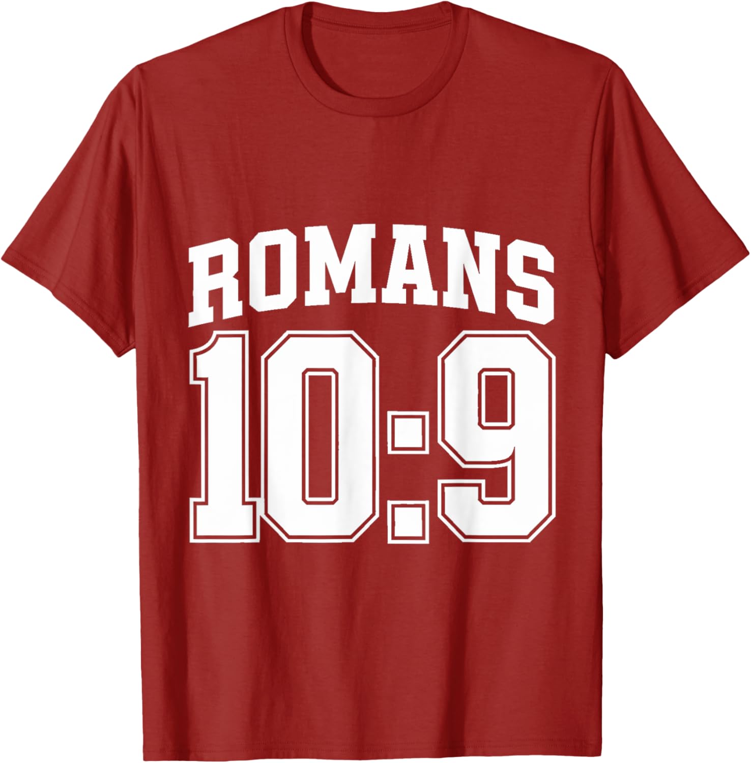 Romans 10:9 Christian Sports Jersey Motivational T-Shirt for All Fans - 17