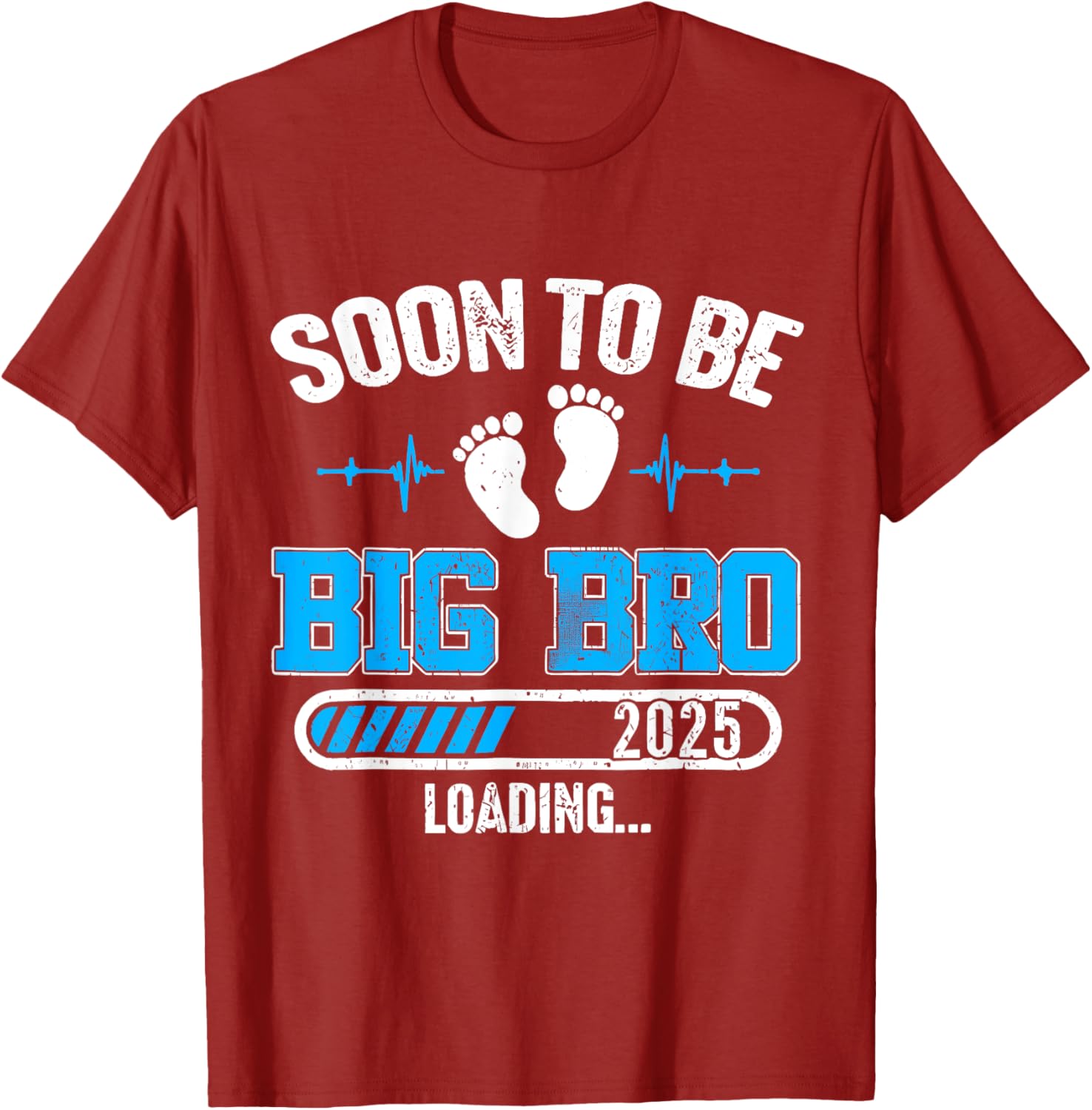Soon To Be Big Brother 2025 Loading Pregnancy Announcement T-Shirt - 12