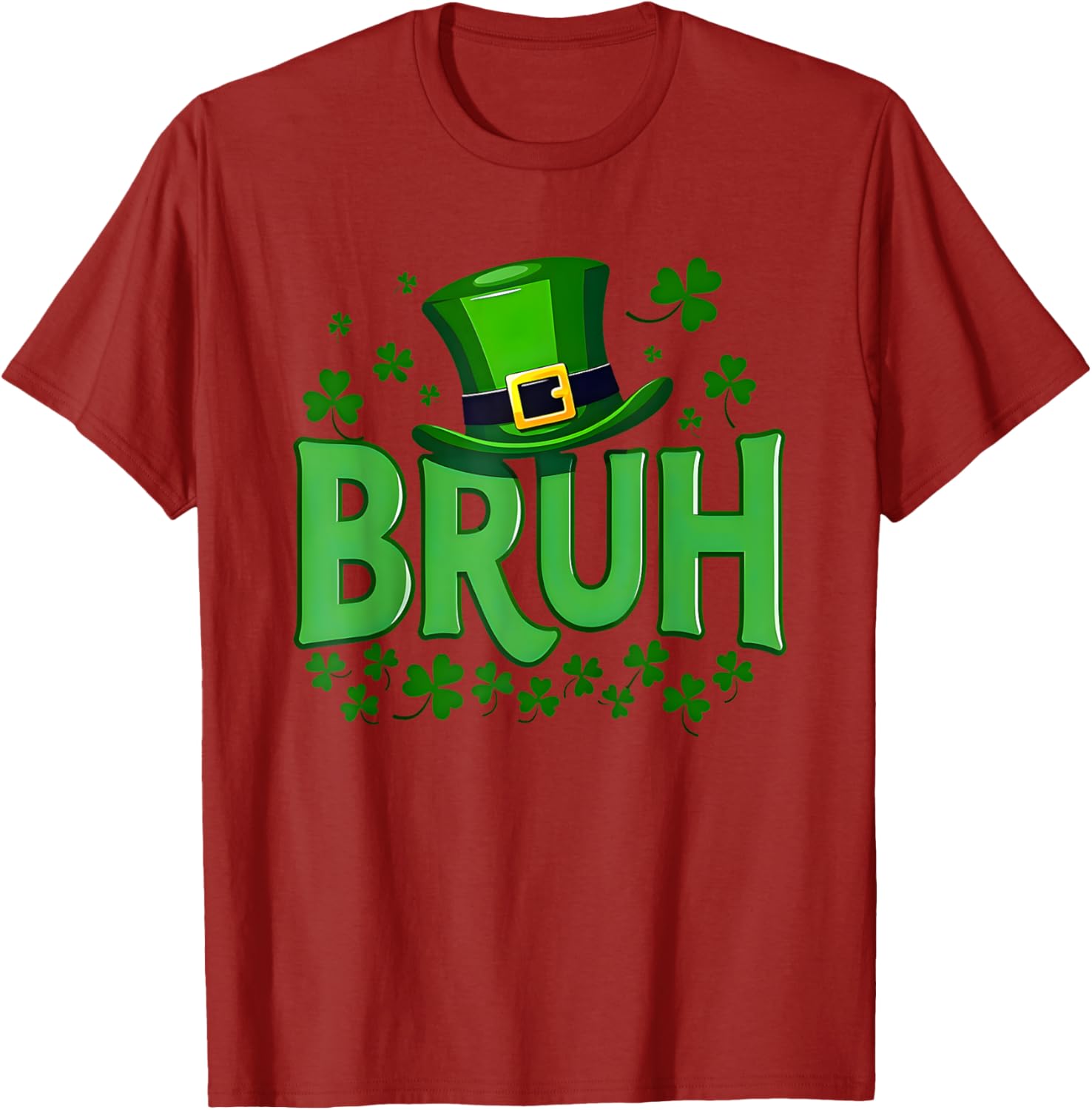 Cool Bruh Dabbing Shamrock T-Shirt for St Patricks Day Teens and Kids - 19
