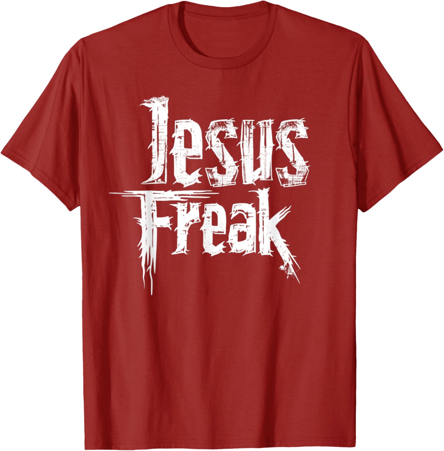 Vintage Jesus Freak Grunge Style T-Shirt for Christian Fashion Lovers - 5