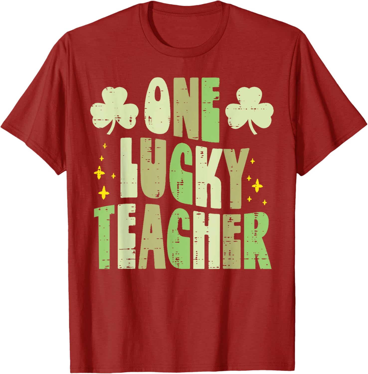 St Patricks Day One Lucky Teacher T-Shirt for Men and Women - 11