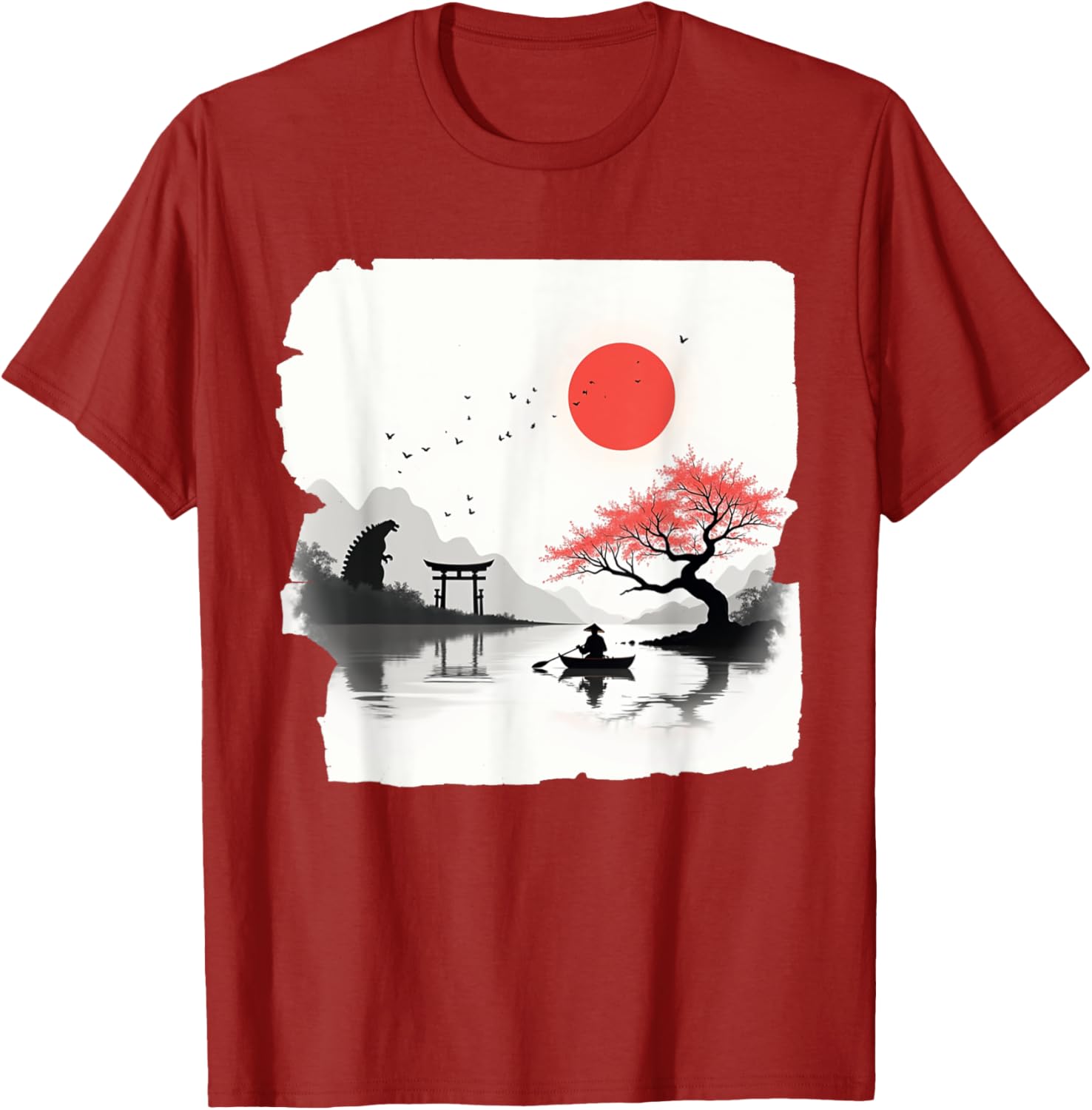 Retro Vintage Japanese Kaiju Art T-Shirt for Unique Style Lovers - 28