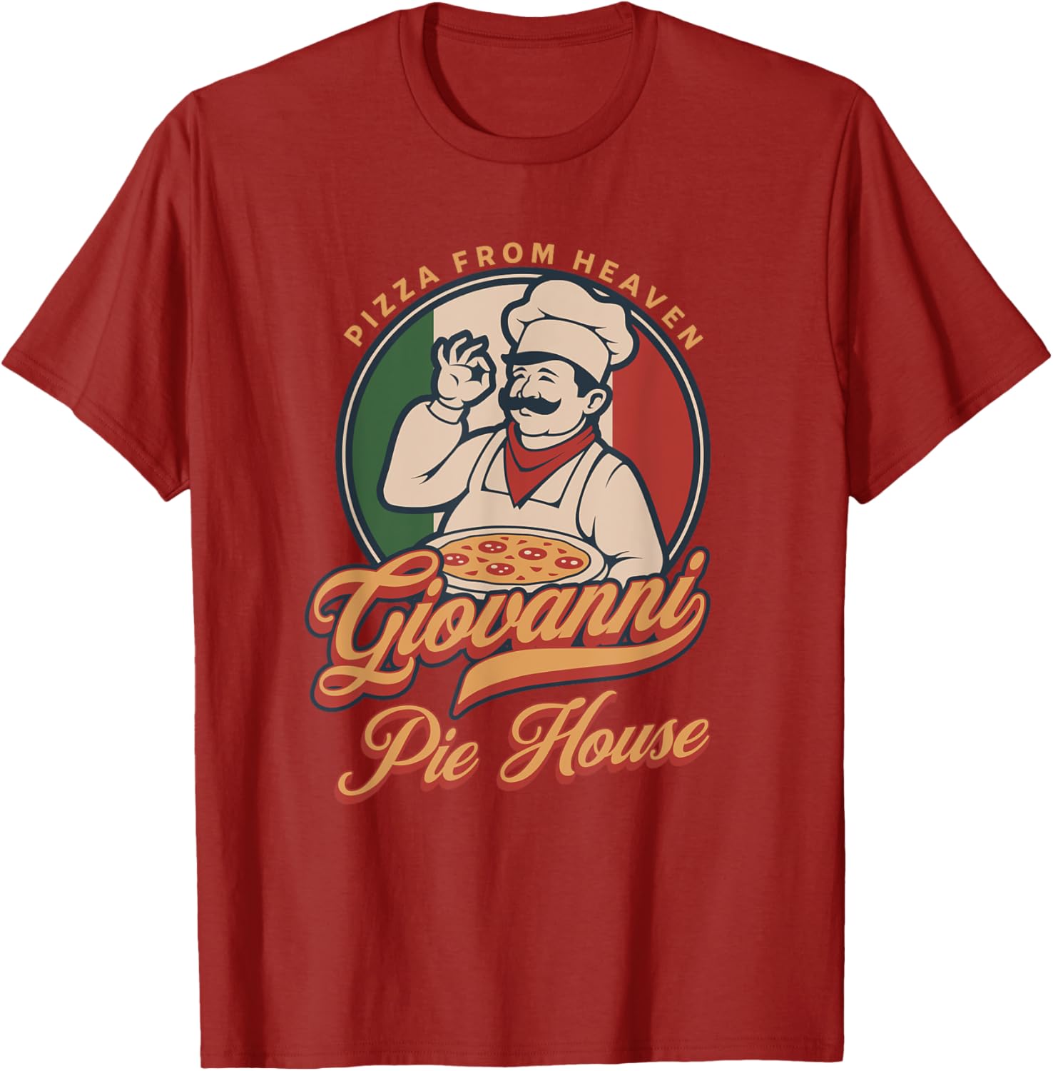 Vintage Pizza Pie T-Shirt for Pizzeria Lovers - Fun and Stylish Apparel - 8