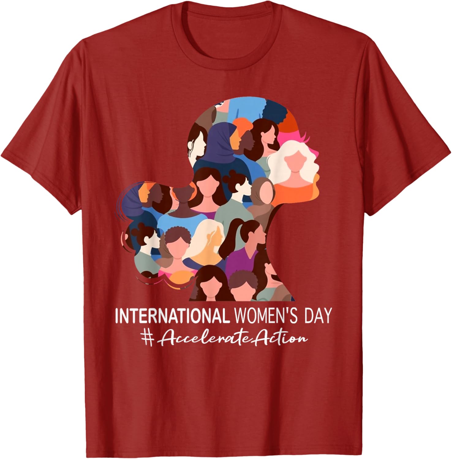 Accelerate Action Women's Day 2025 T-Shirt Stylish Comfort for Everyday Wear - 15