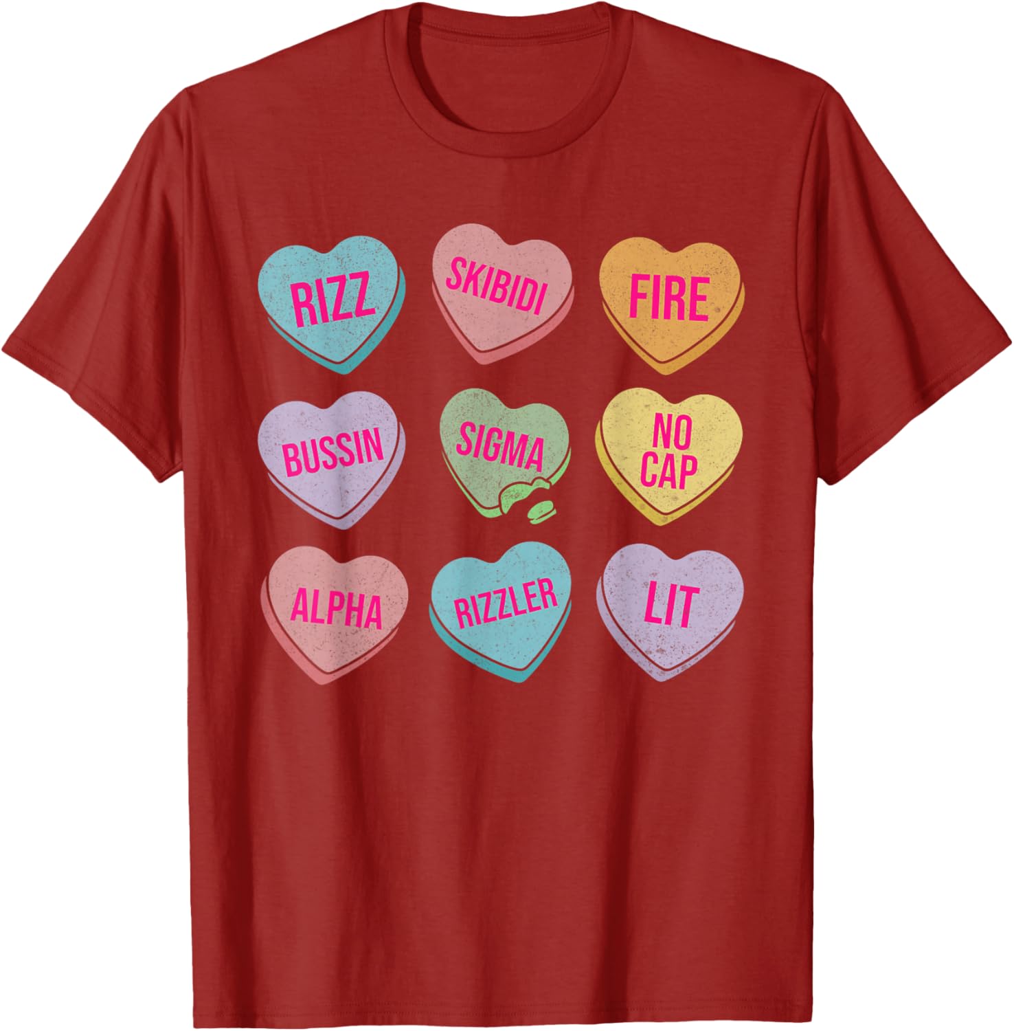 Skibidi Funny Valentine's Day Rizz Toddler T-Shirt for Boys - 23