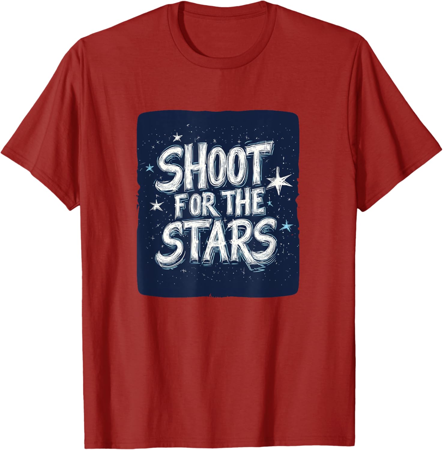 Awesome Shoot for the Stars Statement T-Shirt for Trendy Style - 10