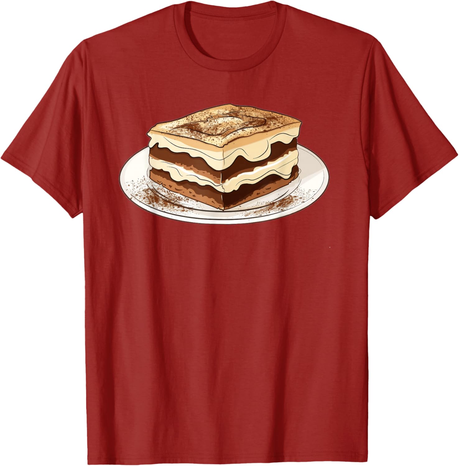 Tiramisu Funny T-Shirt for Food Lovers – Unique and Playful Design - 3
