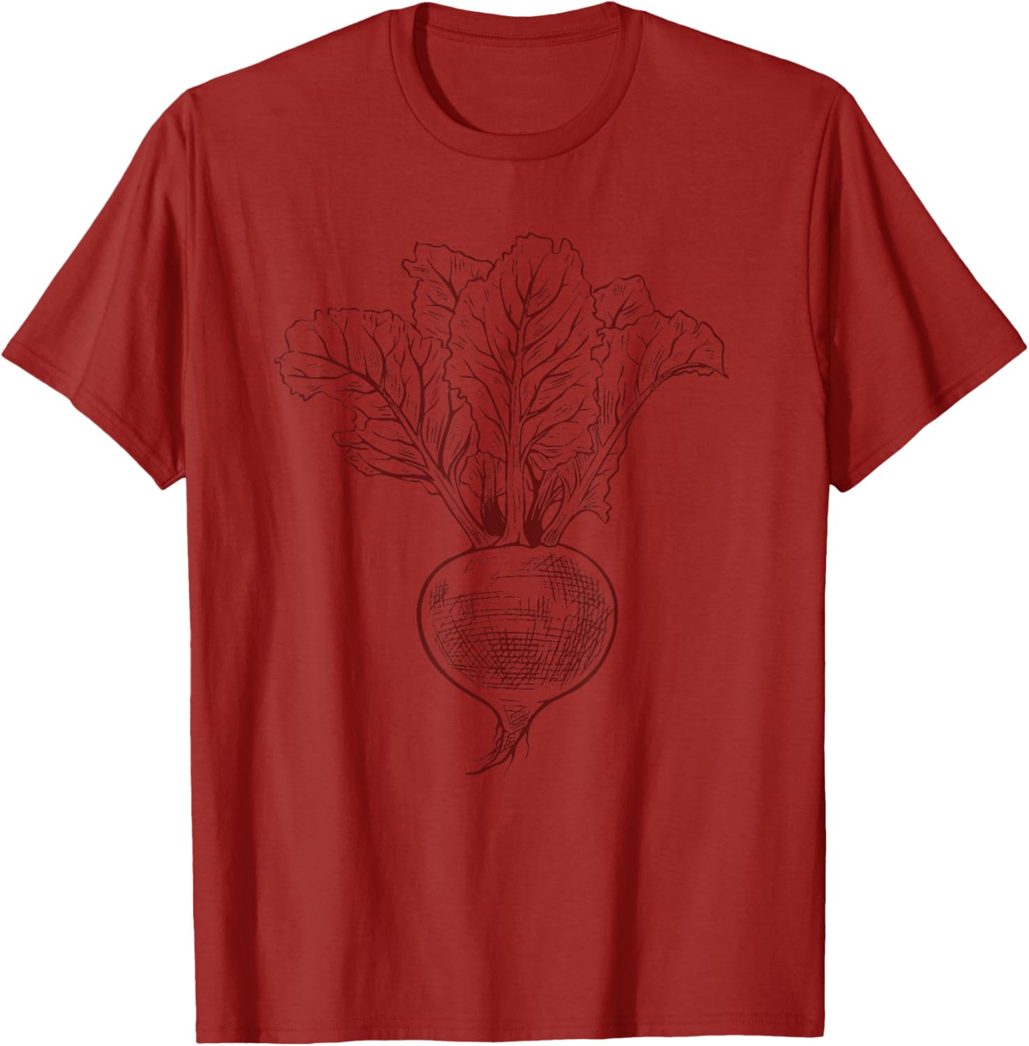 Vintage Beetroot Vegan T-Shirt for Vegetable Lovers and Retro Style Fans - 25