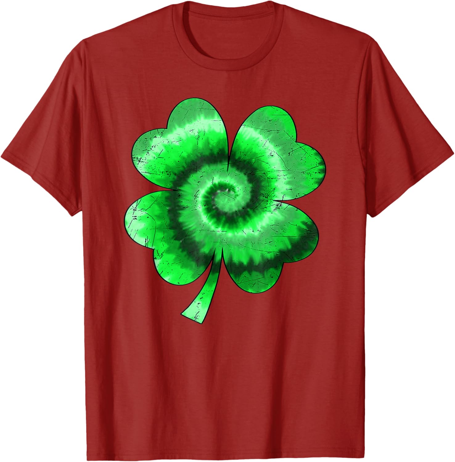 Tie Dye Shamrock T-Shirt for St Patrick's Day - Fun for All Ages - 2
