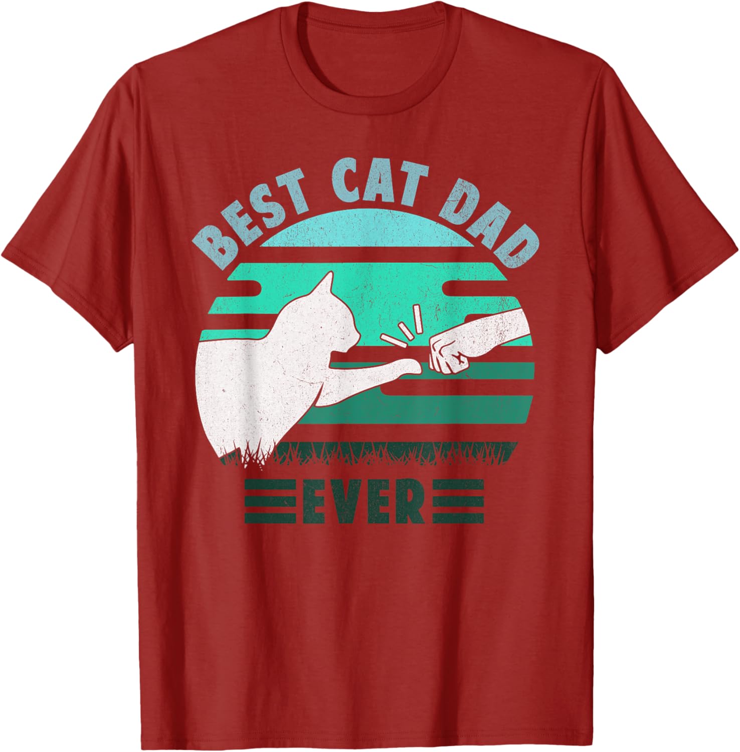 Best Cat Dad Ever Father's Day T-Shirt for Proud Cat Daddies - 6