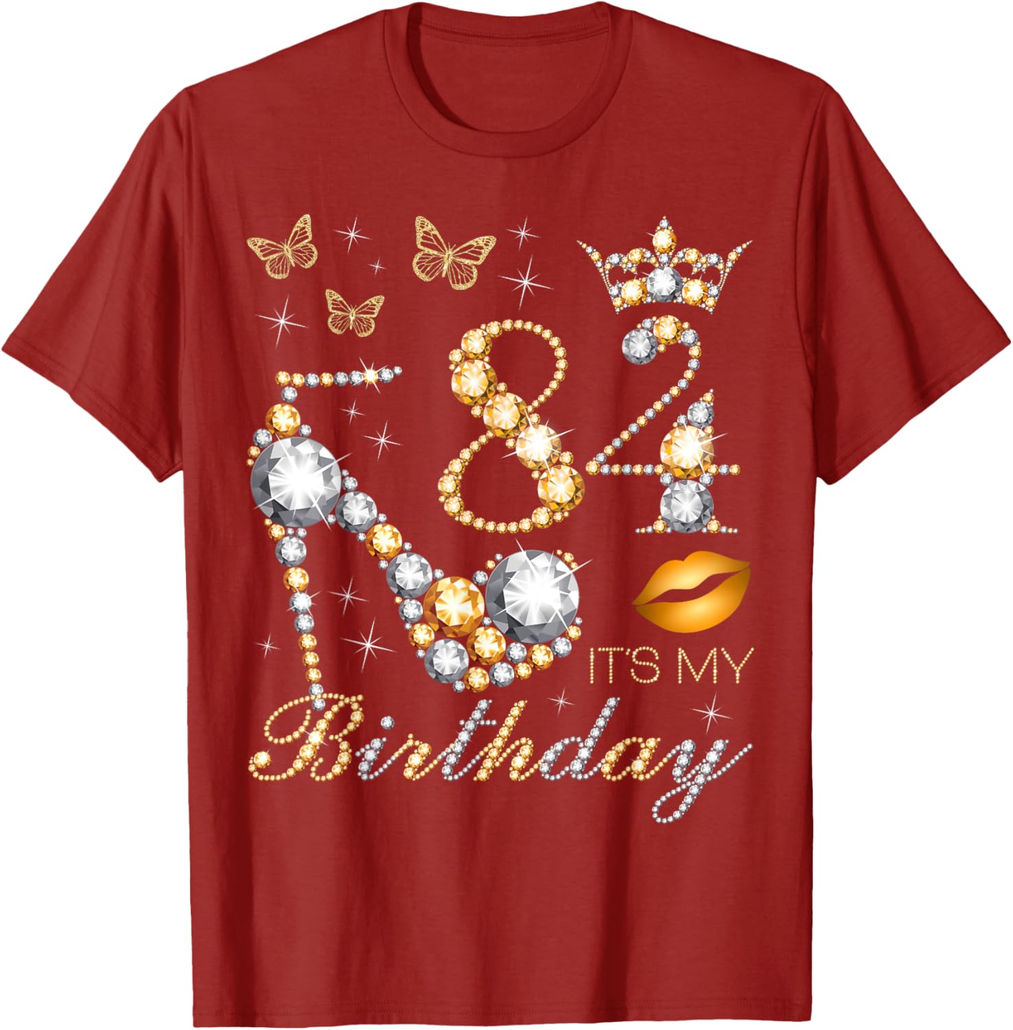 Celebrate Your 84th Birthday in Style with this B-Day Queen T-Shirt - 15