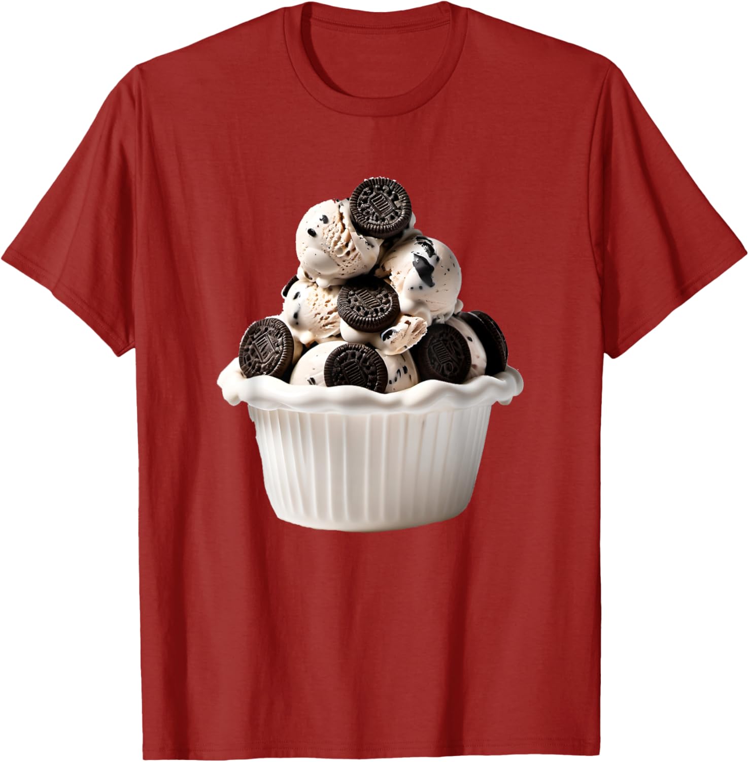 Cookies and Cream Ice Cream T-Shirt for Ice Cream Lovers and Fun Gifts - 17