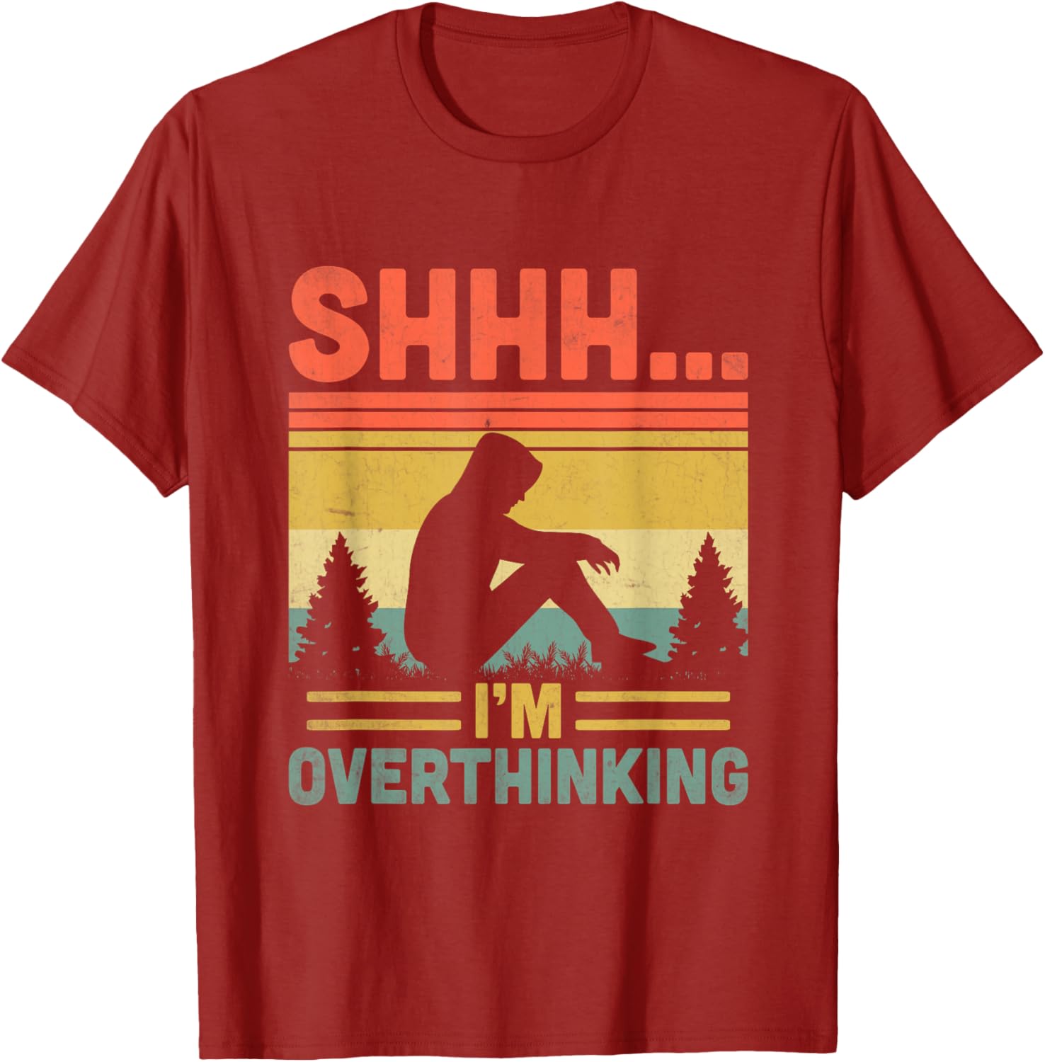 Shhh I’m Overthinking T-Shirt for Introverts – Funny & Cozy Apparel - 18