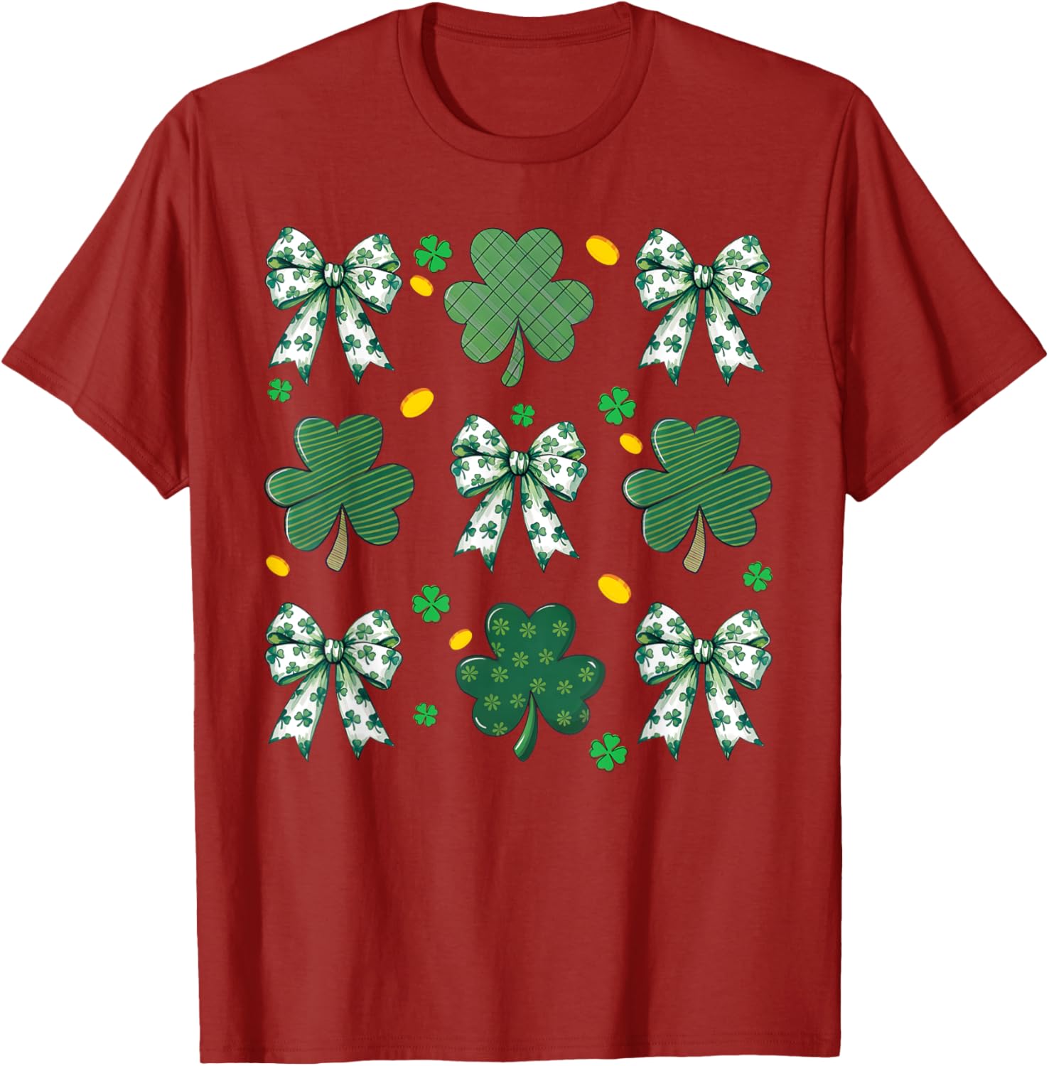 St. Patrick's Day Shamrock T-Shirt for Women - Fun Irish Girl Style - 10