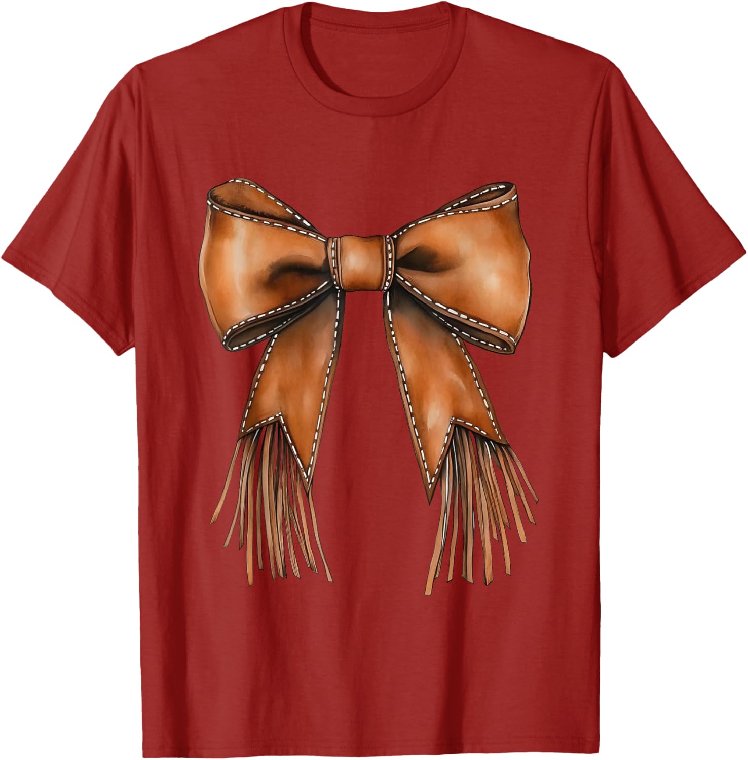 Cowgirl Bow Y2K Coquette Western T-Shirt for Trendy Style and Comfort - 3