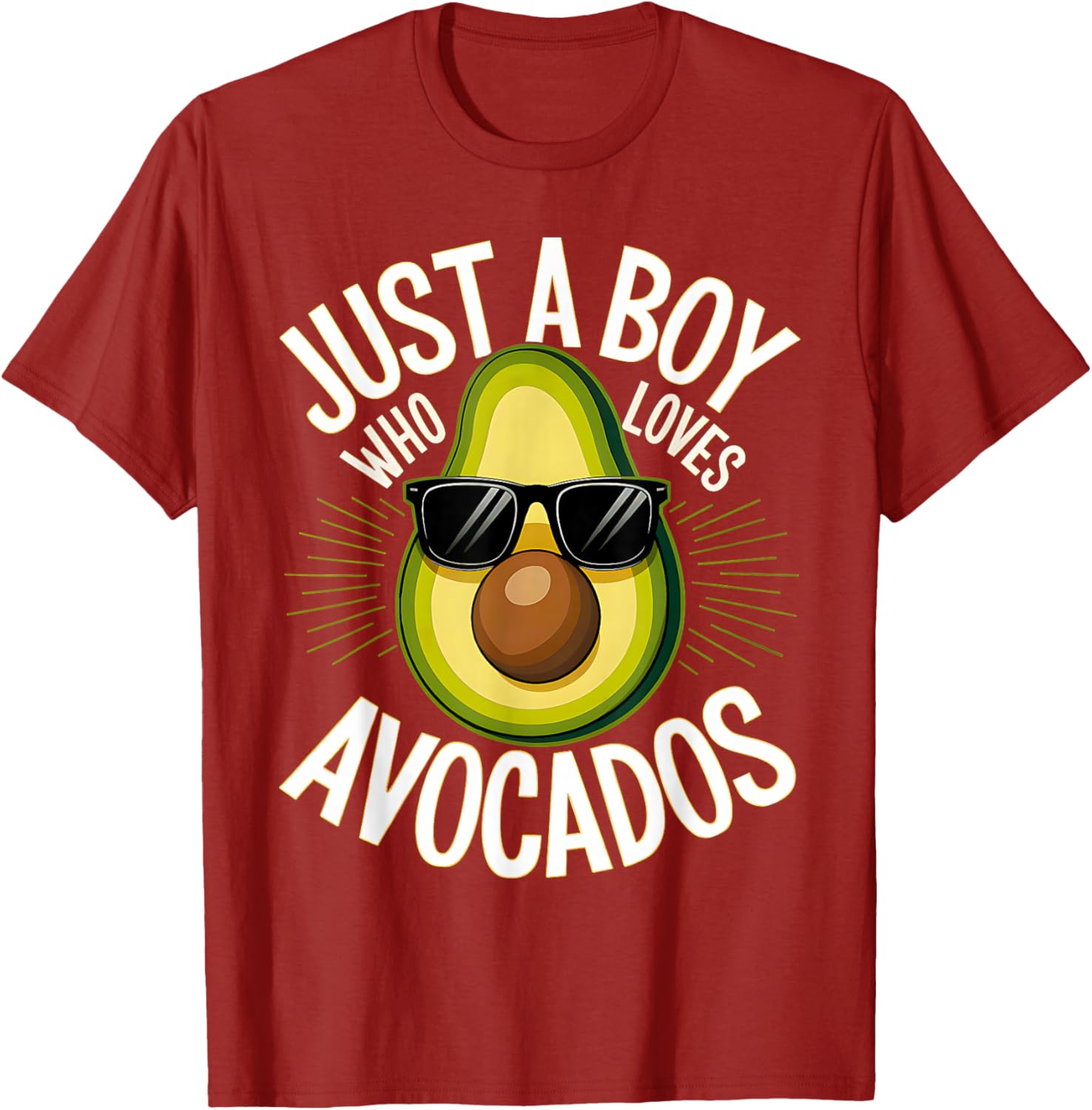 Cute Avocado Love T-Shirt for Boys and Toddlers - Fun Fruit Apparel - 9