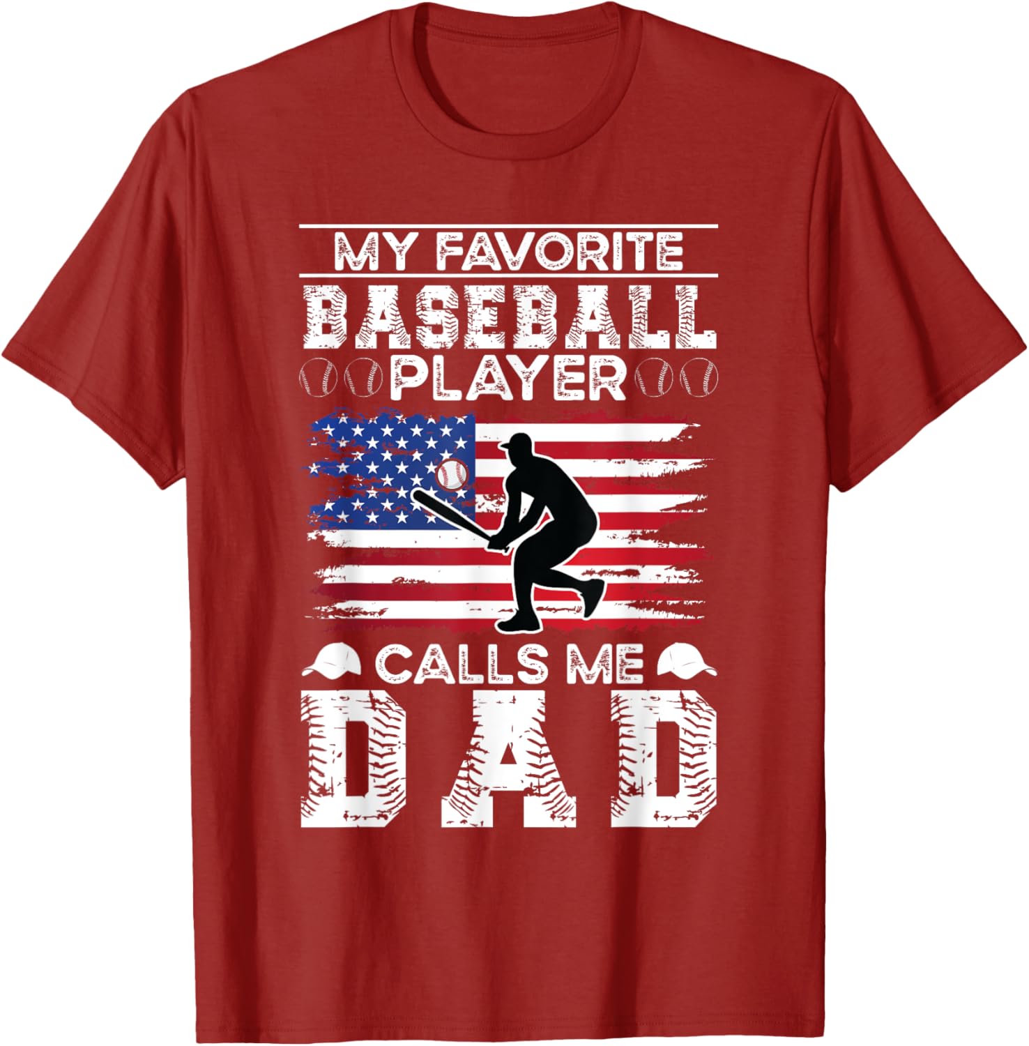 Cool Baseball Dad T-Shirt for Sports Lovers - Comfortable & Stylish Gear - 2