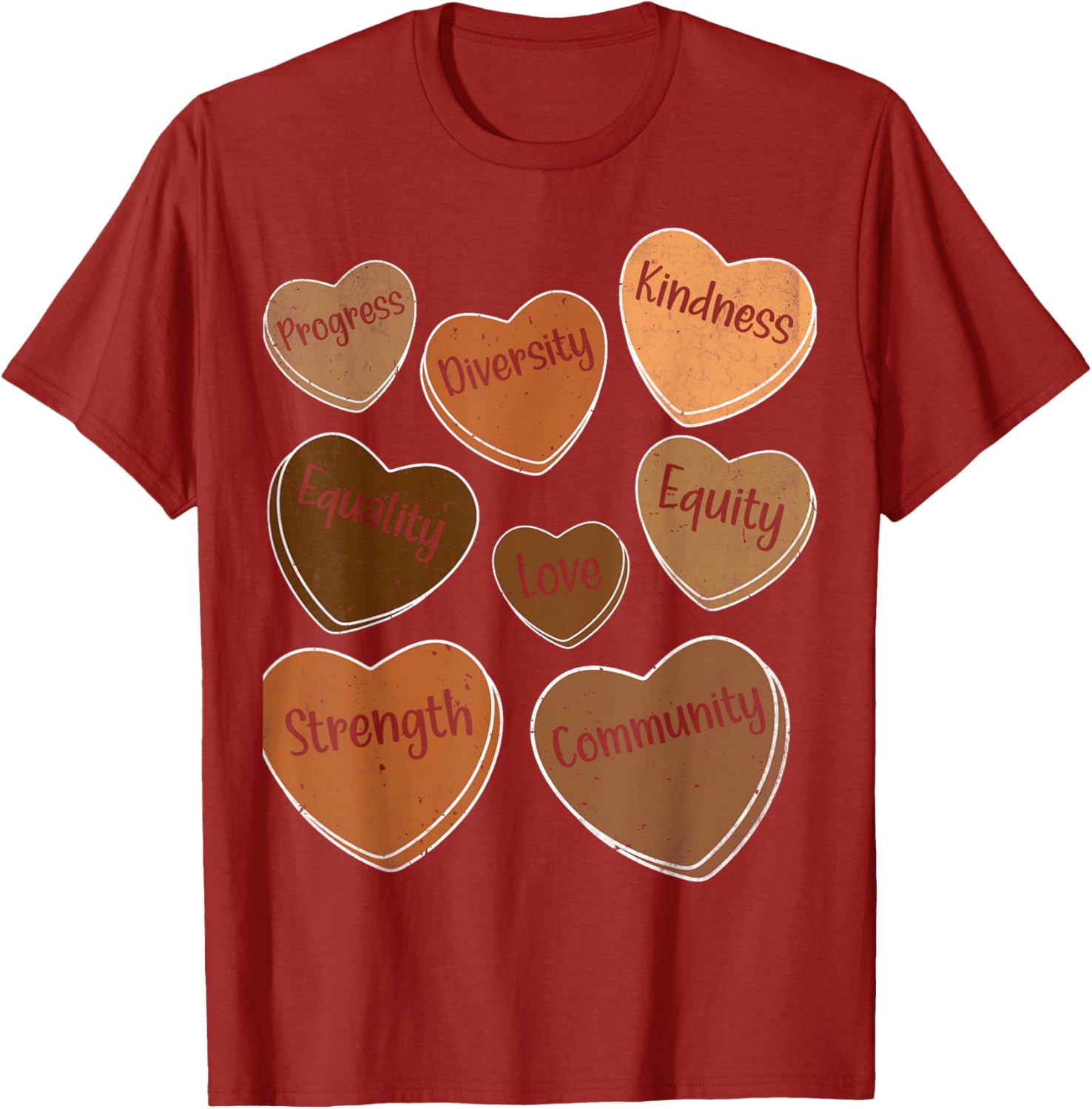 Celebrate Black History Month with Proud Black Women Heart T-Shirt - 18
