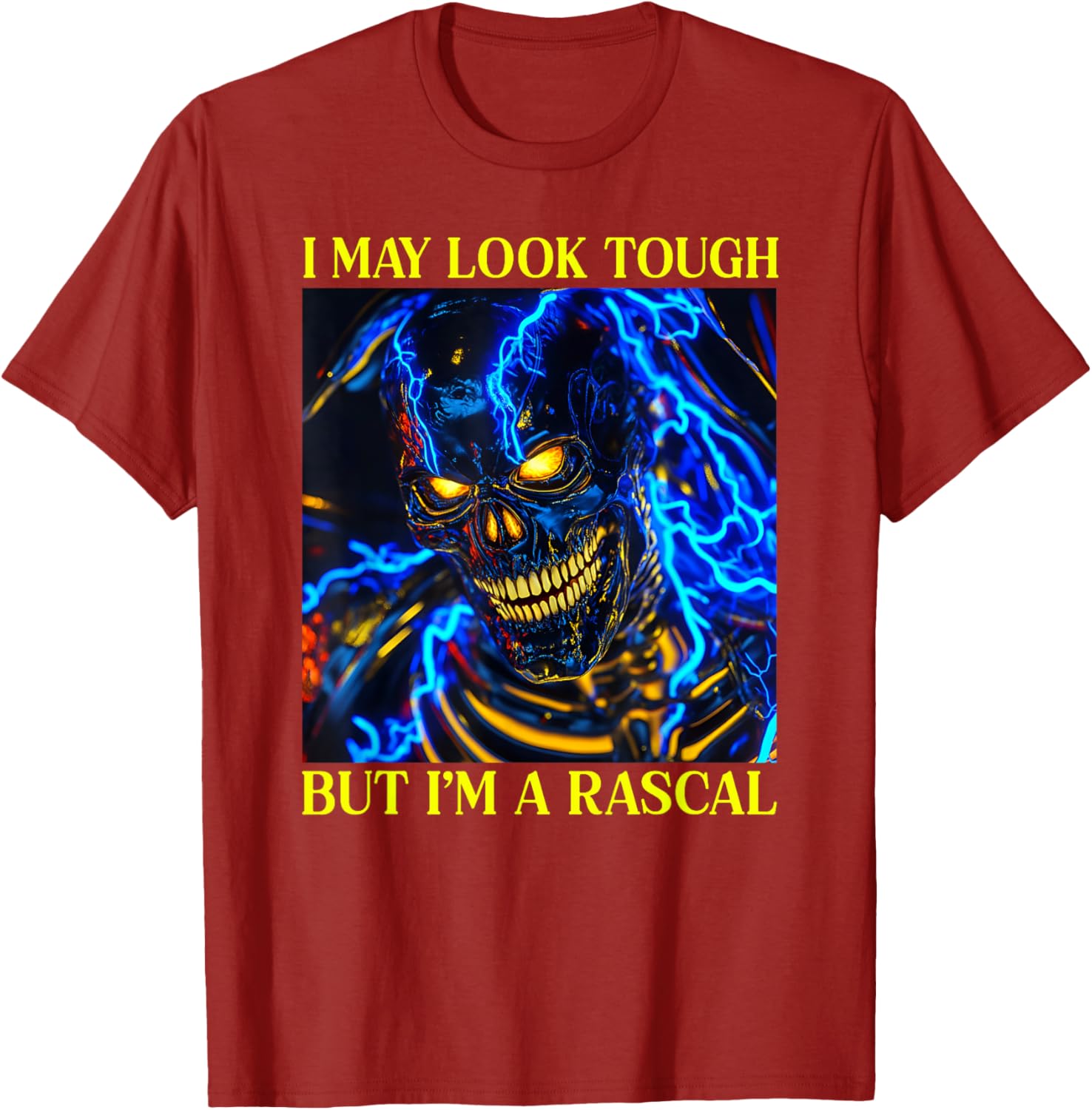 Funny Rascal Dank Meme Skeleton T-Shirt for Unique Style and Humor - 19