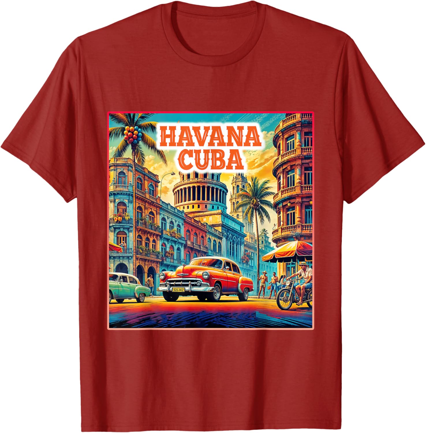 Vintage Havana Cuba Family Trip T-Shirt - Retro Tourist Tee for Fun Adventures - 6