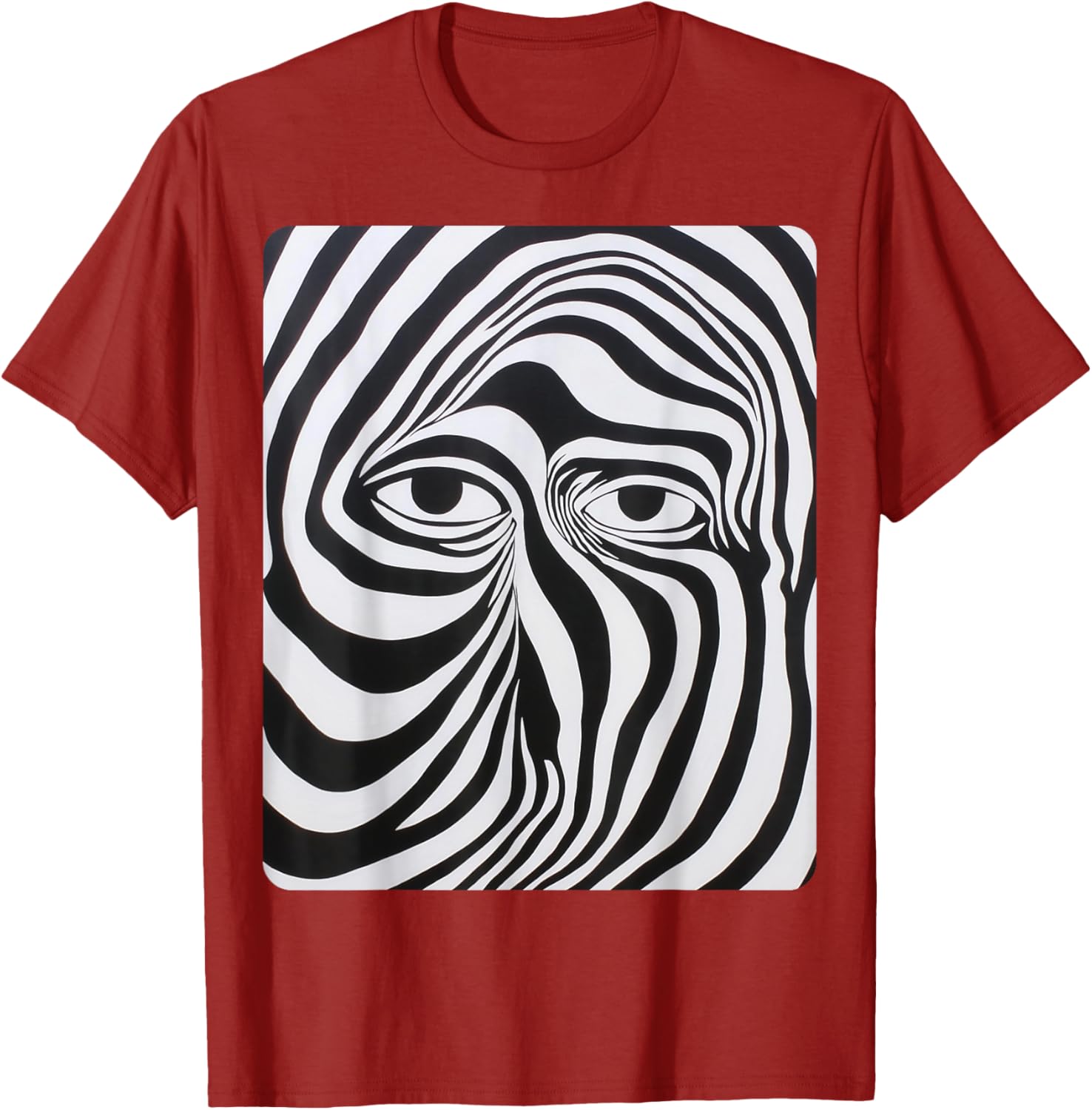 Stylish Eyes White and Black Designer T-Shirt for Trendy Fashion Lovers - 19