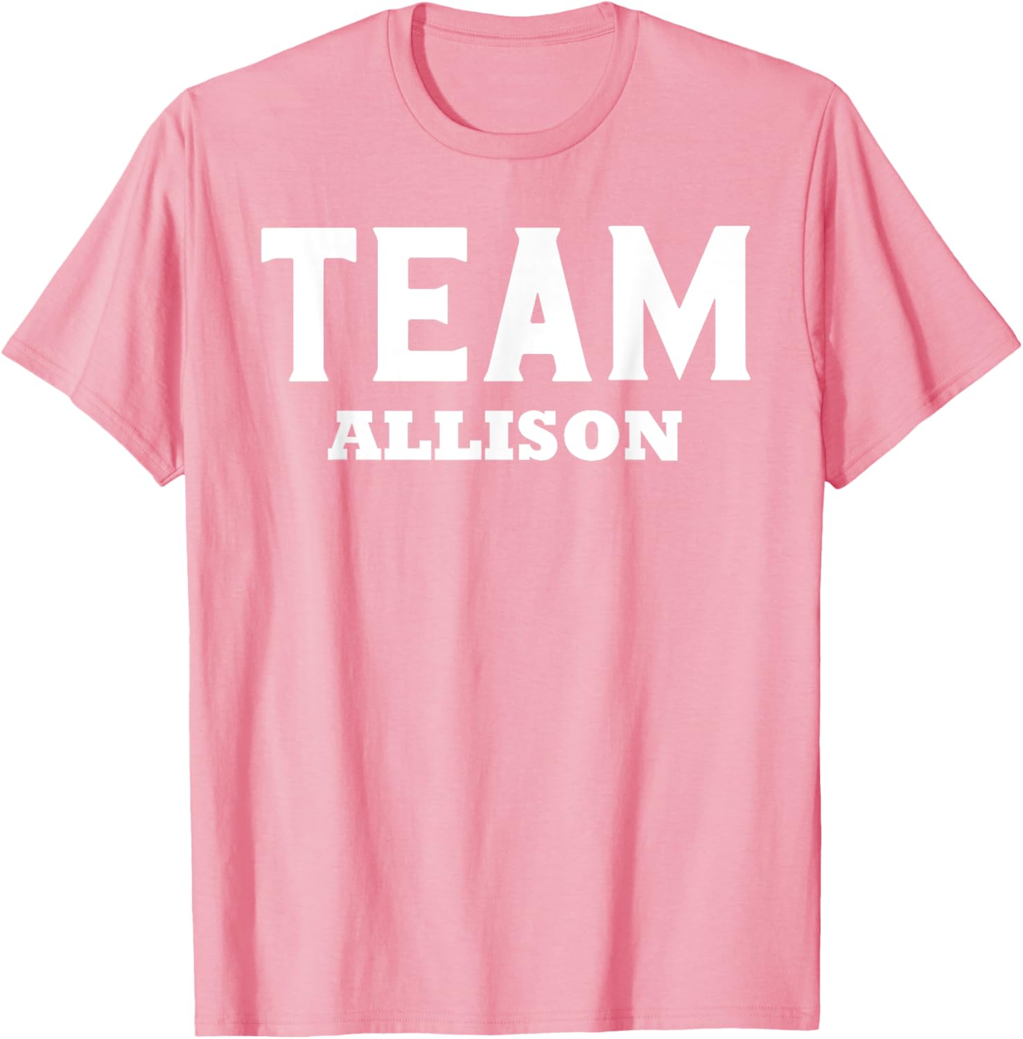 Team ALLISON T-Shirt Personalized Name Support for Fans and Friends - 19