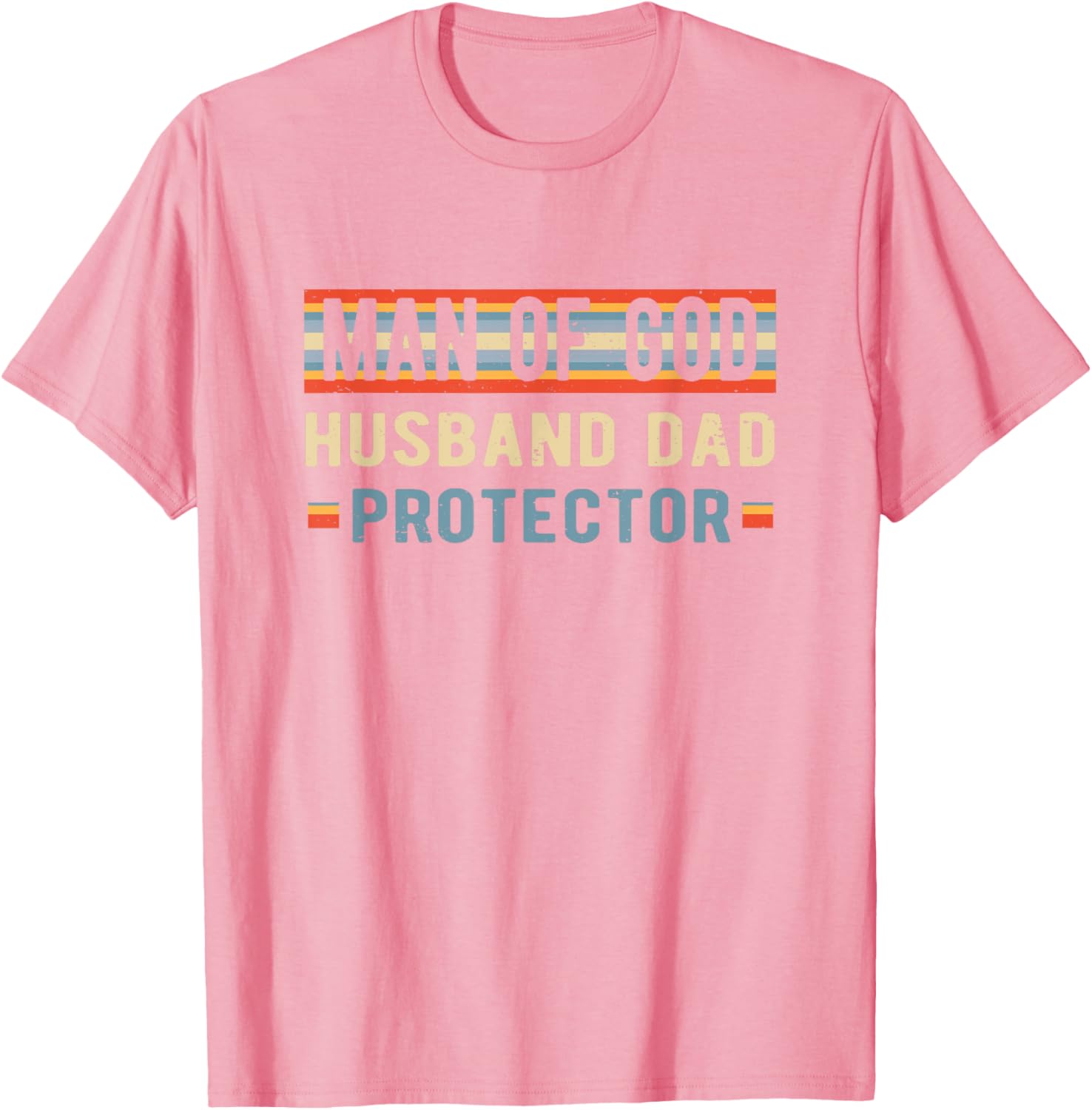 Christian Dad Father's Day T-Shirt for Protector, Husband, and Dad - 7