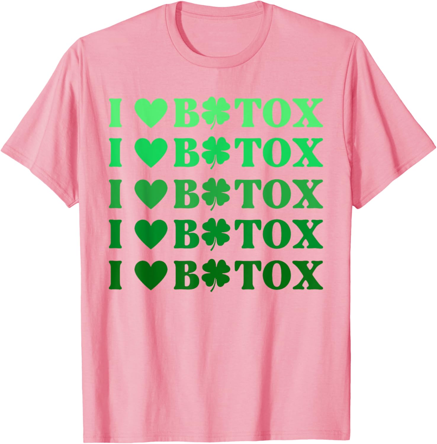 St Patrick's Day Botox Dealer Nurse Esthetician T-Shirt for Fun Festivities - 5