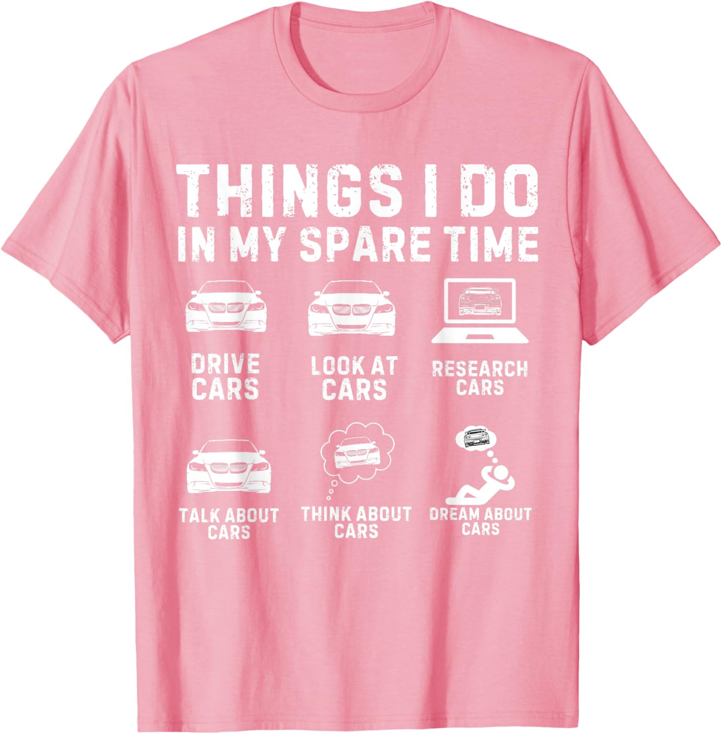 Car Enthusiast Men's T-Shirt for Spare Time Fun and Style - 3